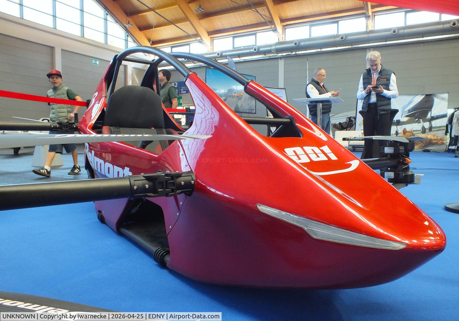 UNKNOWN, 2026 Belmont S-Zero, c/n 01, Belmont S-Zero E-VTOL with 8 electric motors at the AERO 2026, Friedrichshafen