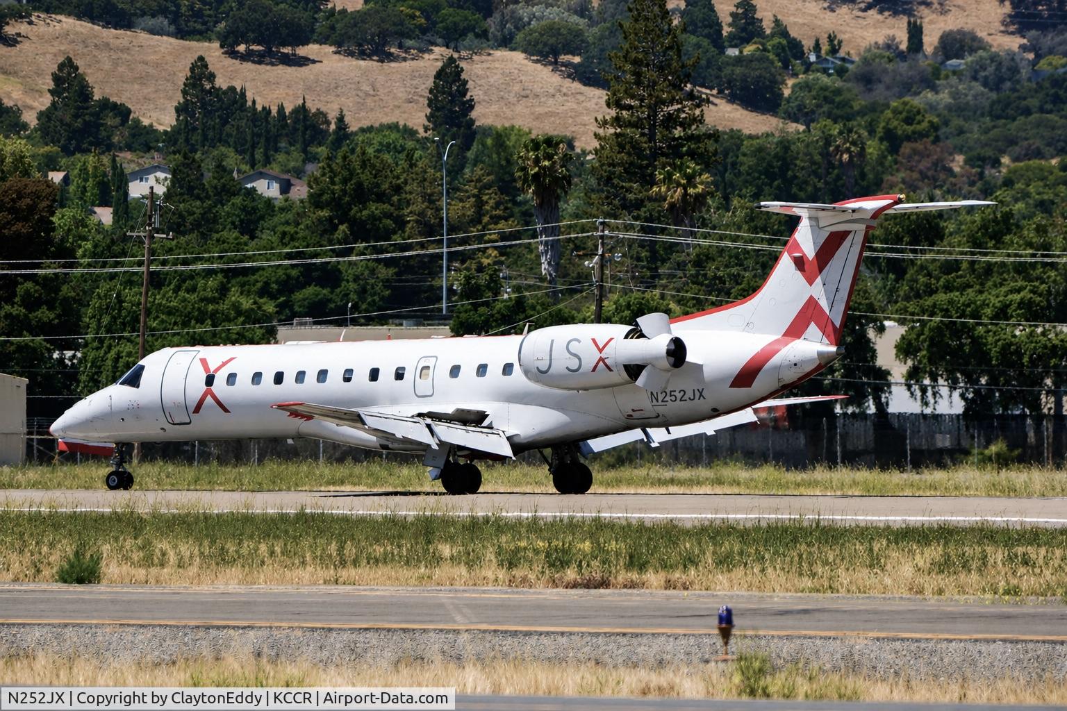N252JX, 2000 Embraer ERJ-135LR (EMB-135LR), c/n 145276, Buchanan Field Concord airport in California 2026