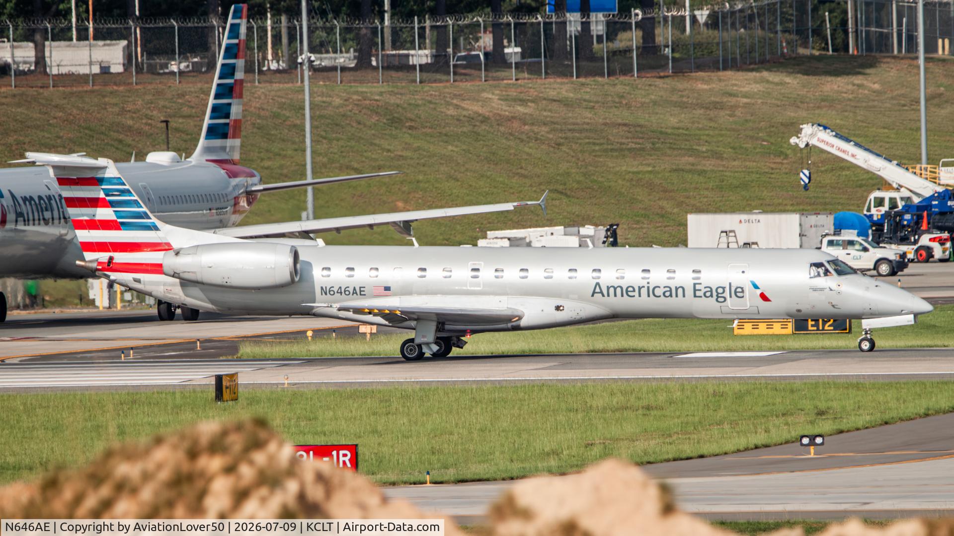 N646AE, 2000 Embraer ERJ-145LR (EMB-145LR), c/n 145213, American Eagle/Piedmont ERJ-145
