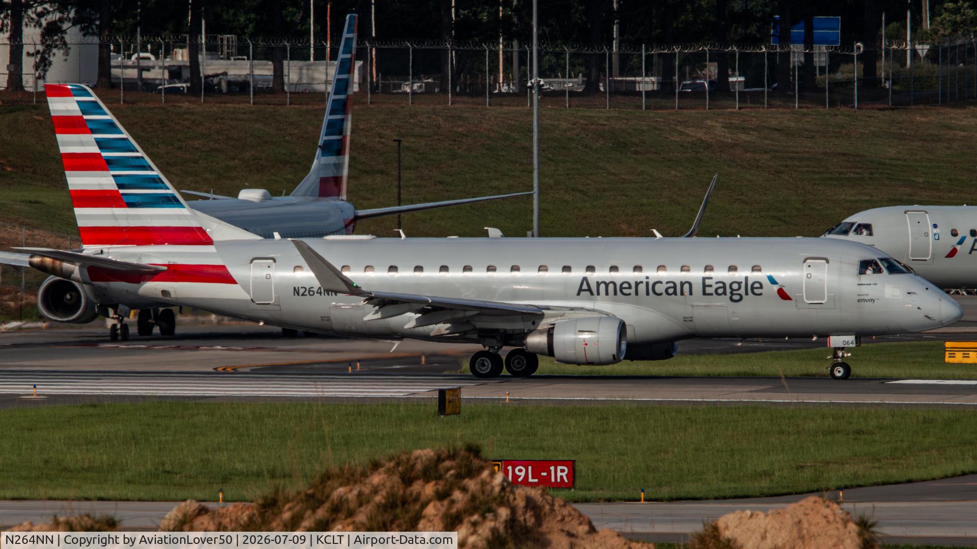 N264NN, 2018 Embraer 175LR (ERJ-170-200LR), c/n 17000765, American Eagle/Envoy E175