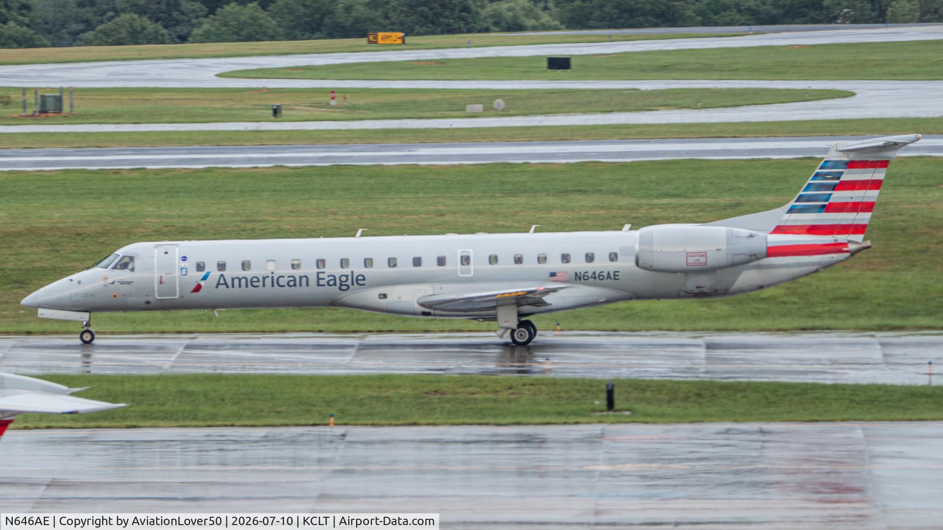 N646AE, 2000 Embraer ERJ-145LR (EMB-145LR), c/n 145213, American Eagle/Piedmont ERJ-145
