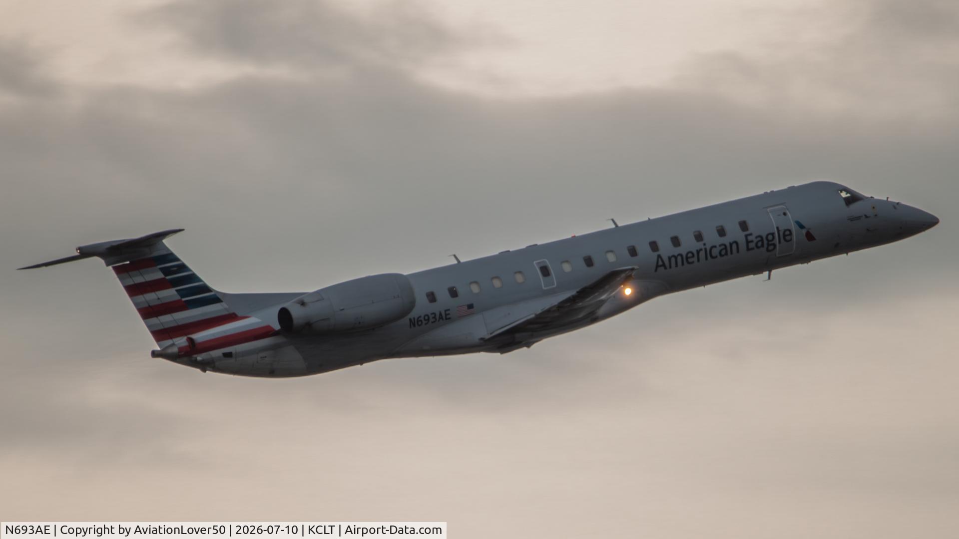 N693AE, 2004 Embraer ERJ-145LR (EMB-145LR), c/n 14500868, American Eagle/Piedmont ERJ-145