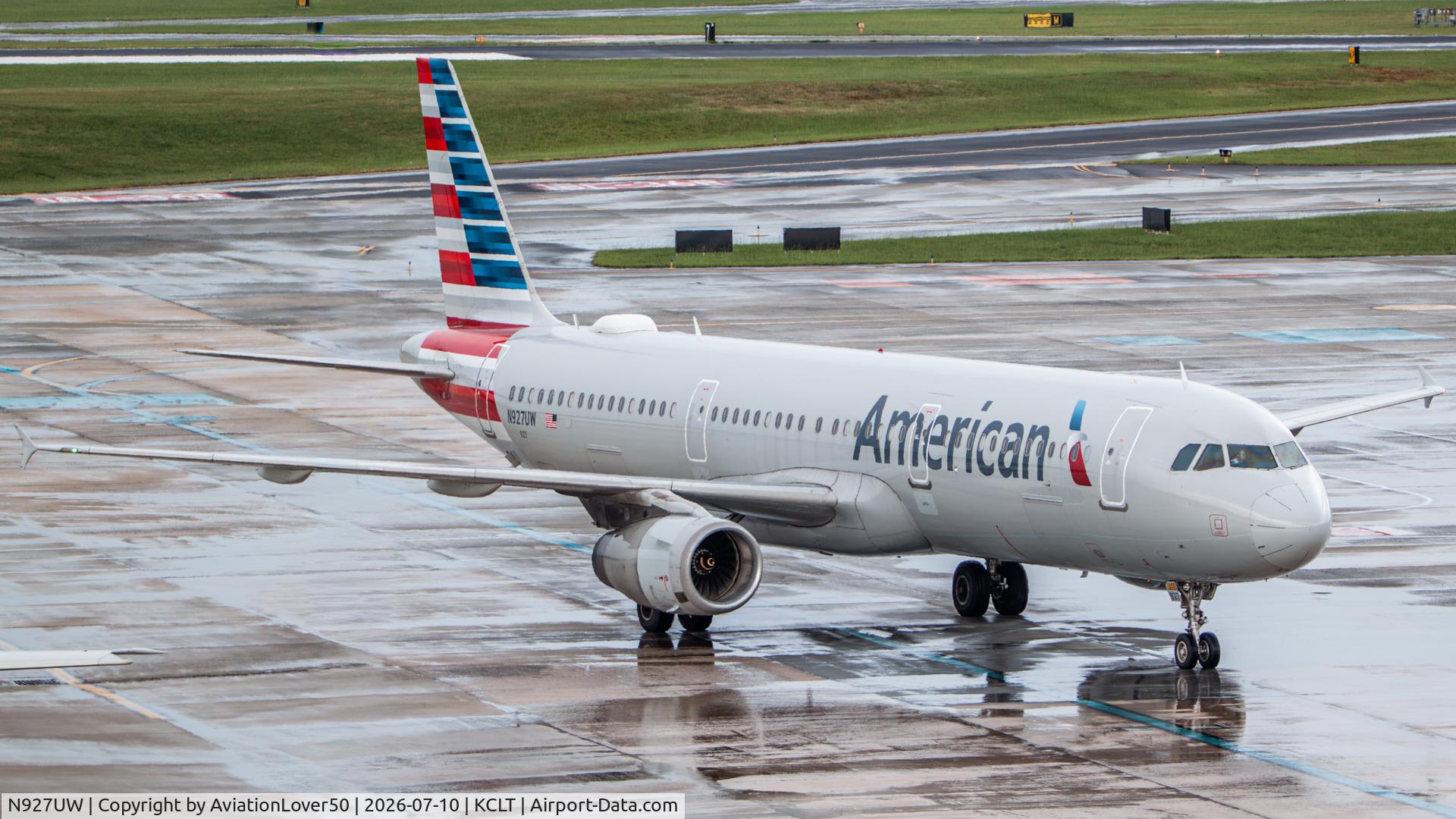 N927UW, 2015 Airbus A321-231, c/n 625, American A321