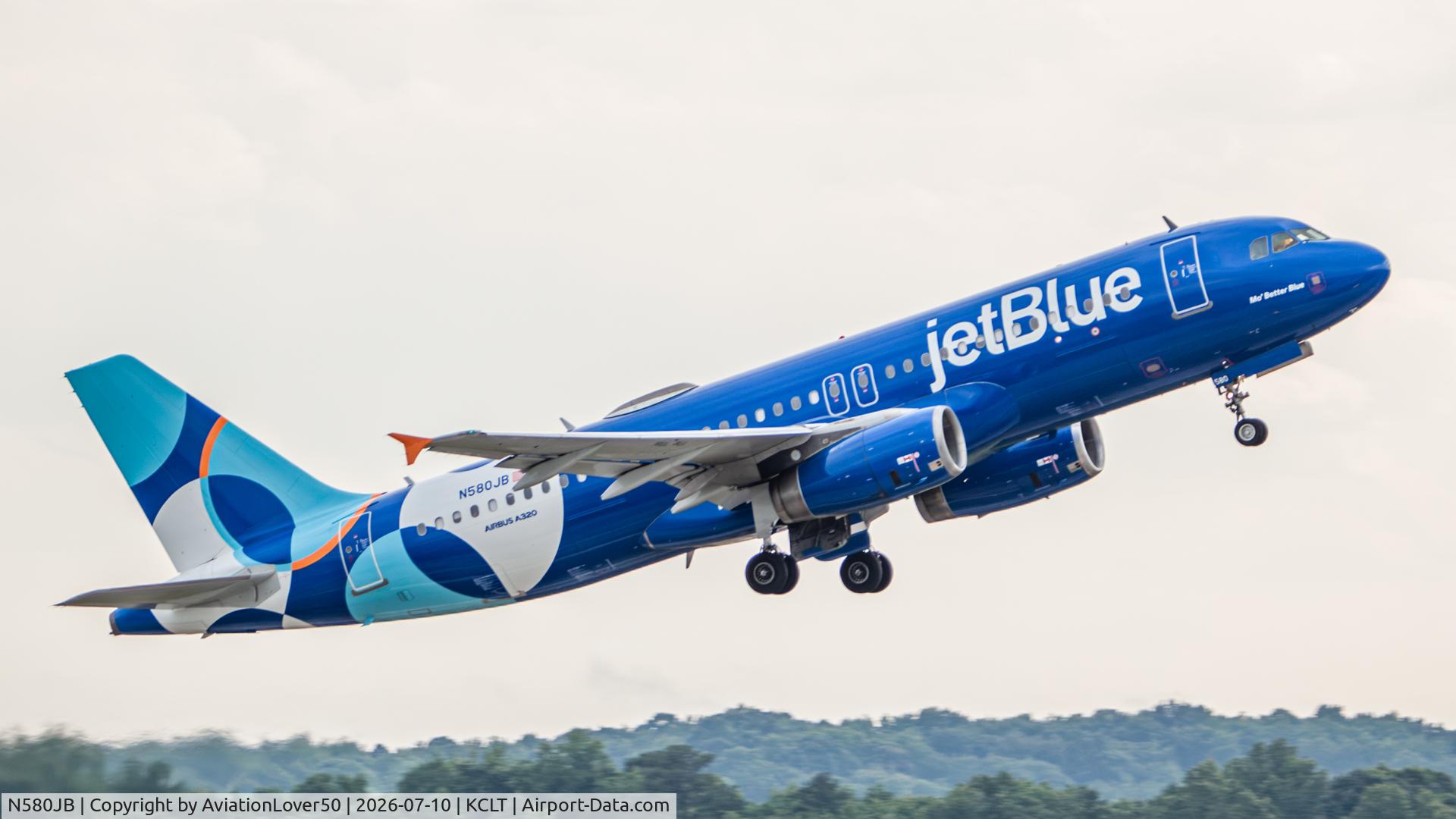 N580JB, 2003 Airbus A320-232, c/n 2136, jetBlue A320
