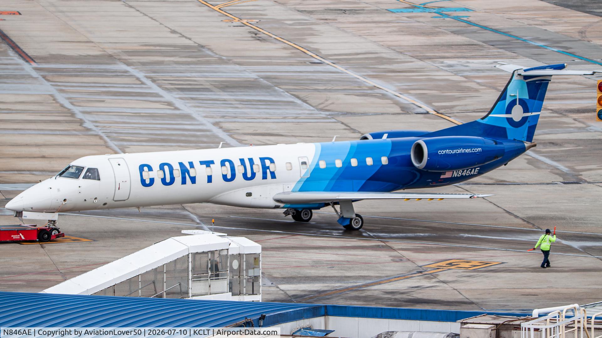 N846AE, 2003 Embraer ERJ-140LR (EMB-135KL), c/n 145692, Contour ERJ-140