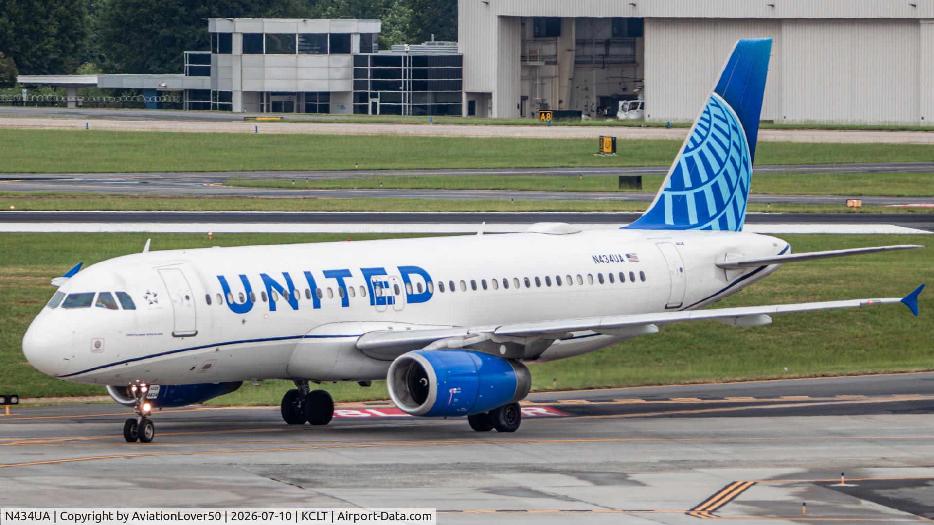 N434UA, 1996 Airbus A320-232, c/n 592, United A320
