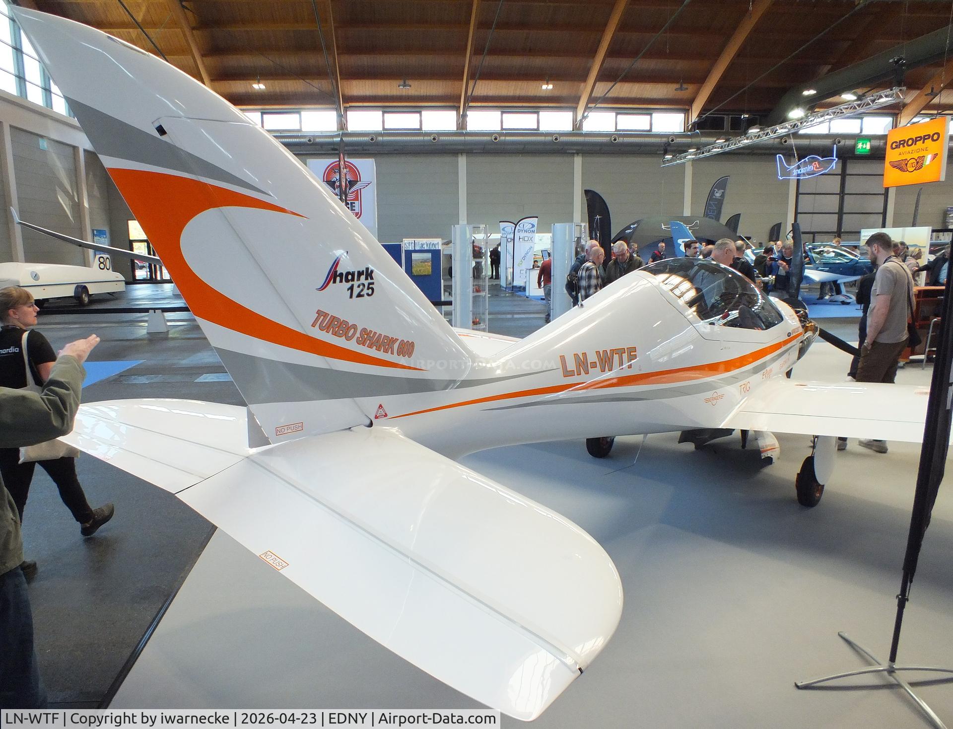 LN-WTF, 2023 Shark Aero Turbo Shark 600 EXP, c/n 125, Shark Aero Turbo Shark 600 EXP at the AERO 2026, Friedrichshafen