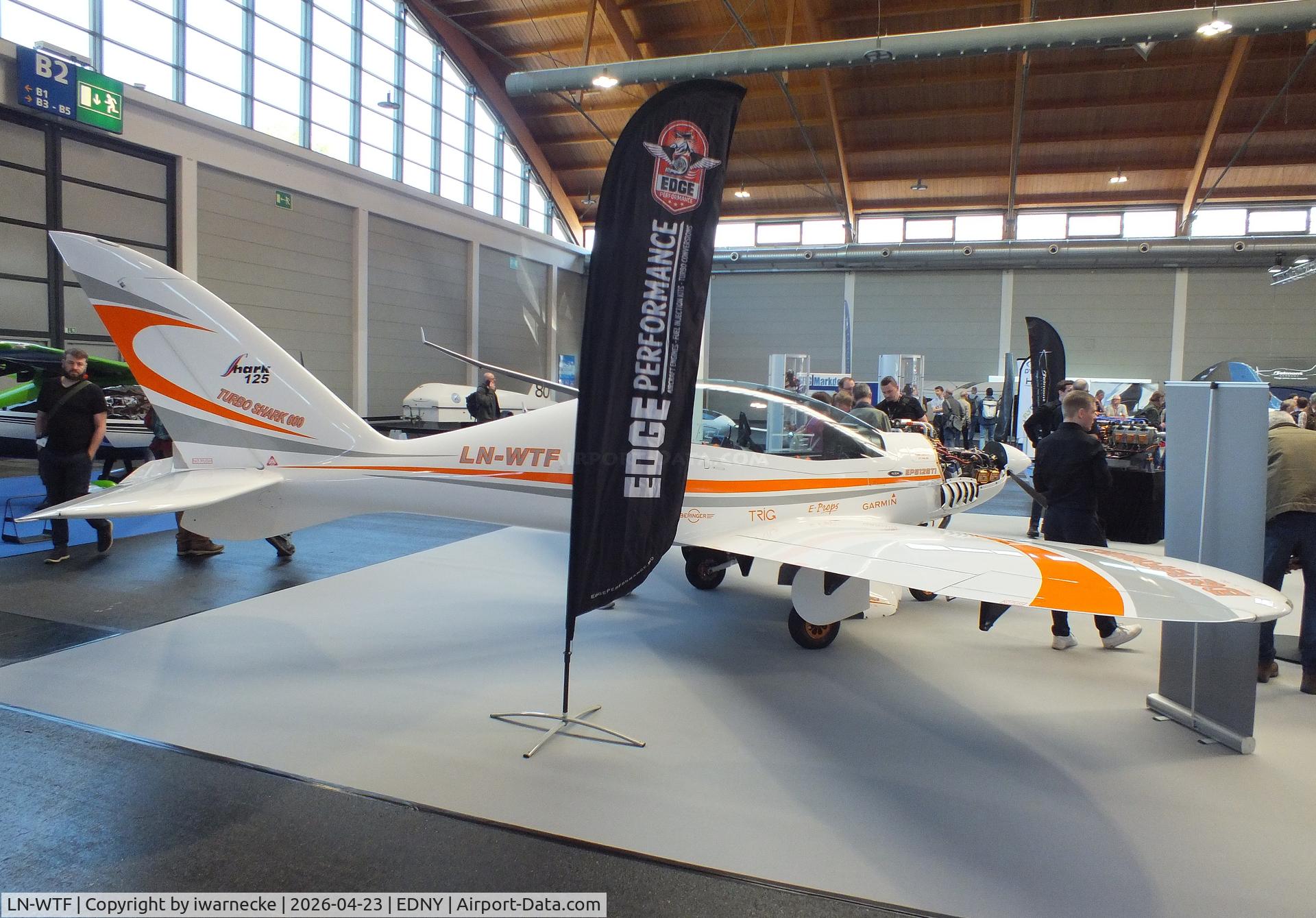 LN-WTF, 2023 Shark Aero Turbo Shark 600 EXP, c/n 125, Shark Aero Turbo Shark 600 EXP at the AERO 2026, Friedrichshafen
