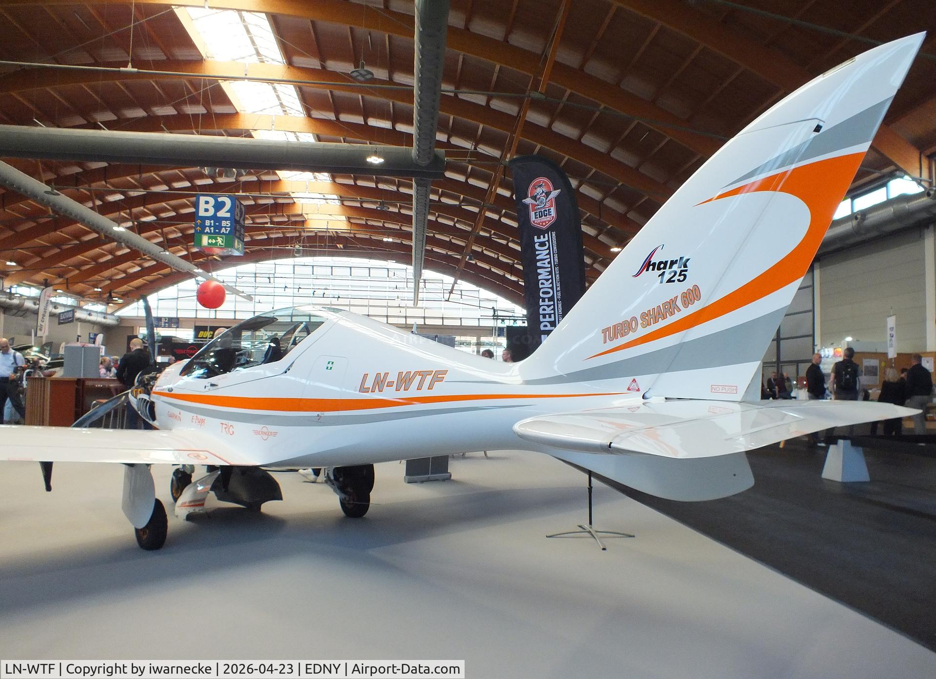 LN-WTF, 2023 Shark Aero Turbo Shark 600 EXP, c/n 125, Shark Aero Turbo Shark 600 EXP at the AERO 2026, Friedrichshafen