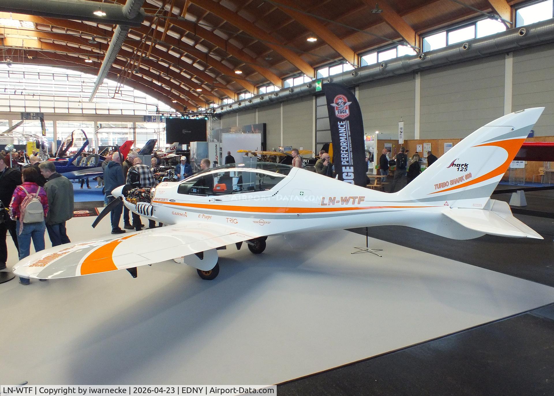 LN-WTF, 2023 Shark Aero Turbo Shark 600 EXP, c/n 125, Shark Aero Turbo Shark 600 EXP at the AERO 2026, Friedrichshafen