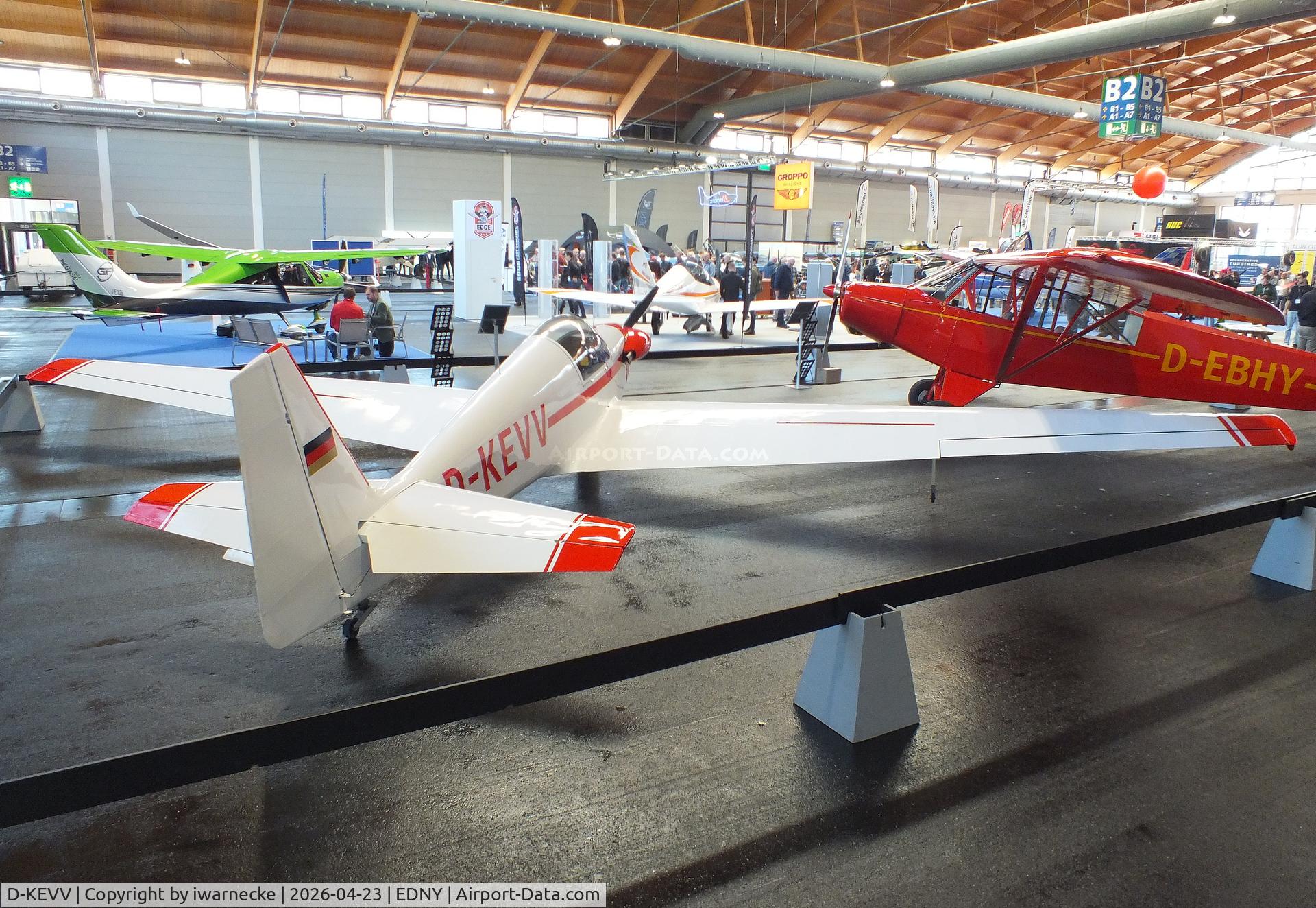 D-KEVV, 1967 Sportavia-Putzer Fournier RF-4D, c/n 4019, Fournier (Sportavia-Pützer) R.F.4D at the AERO 2026, Friedrichshafen
