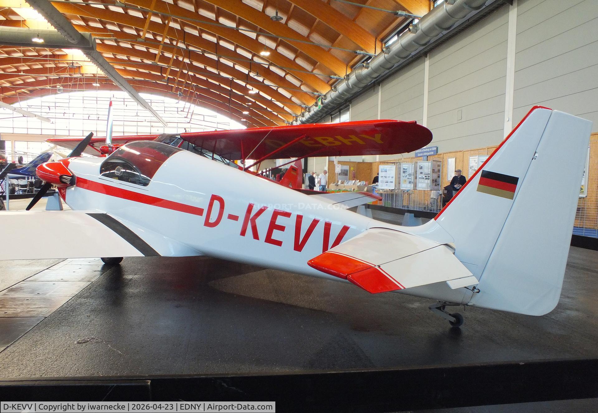 D-KEVV, 1967 Sportavia-Putzer Fournier RF-4D, c/n 4019, Fournier (Sportavia-Pützer) R.F.4D at the AERO 2026, Friedrichshafen