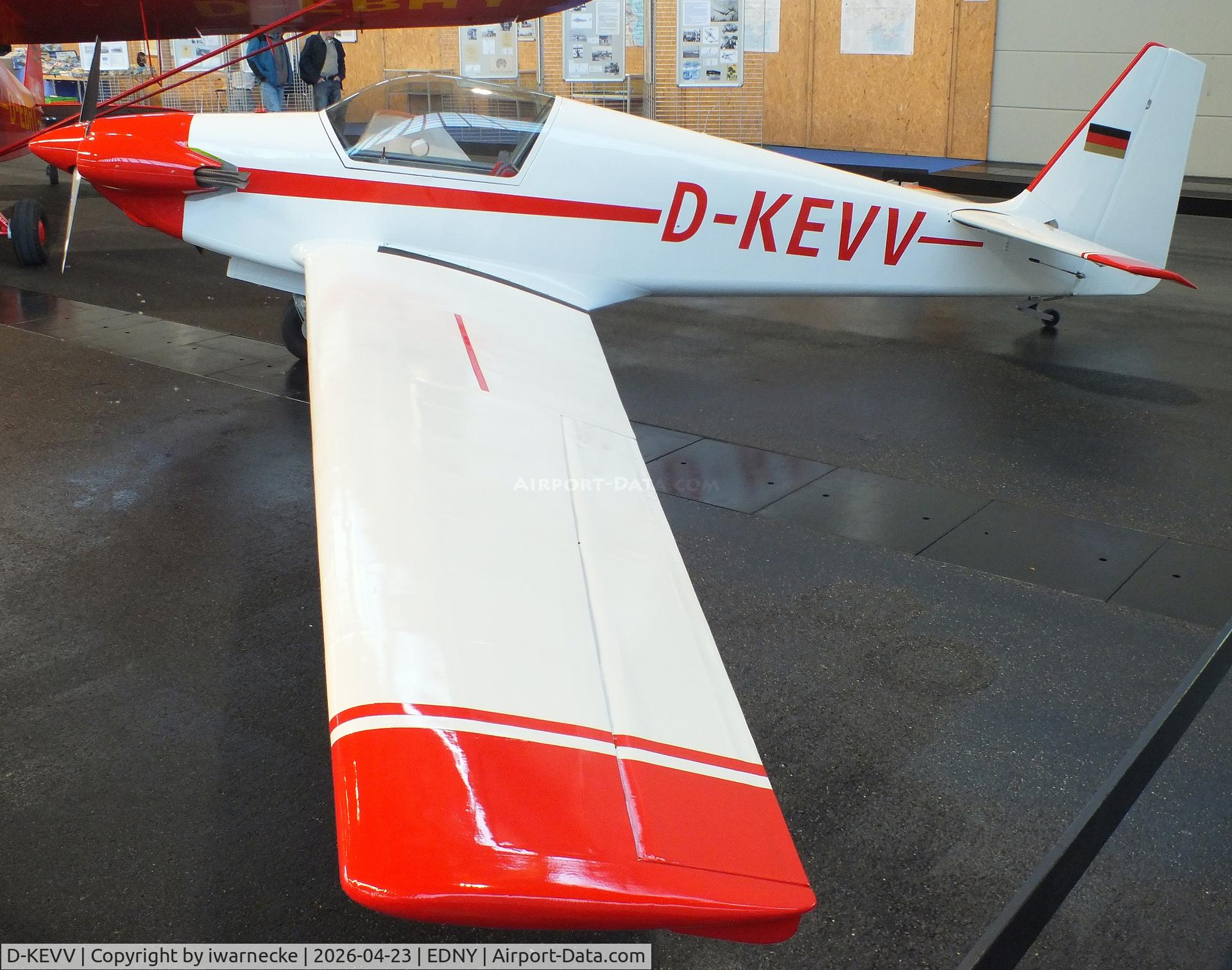 D-KEVV, 1967 Sportavia-Putzer Fournier RF-4D, c/n 4019, Fournier (Sportavia-Pützer) R.F.4D at the AERO 2026, Friedrichshafen