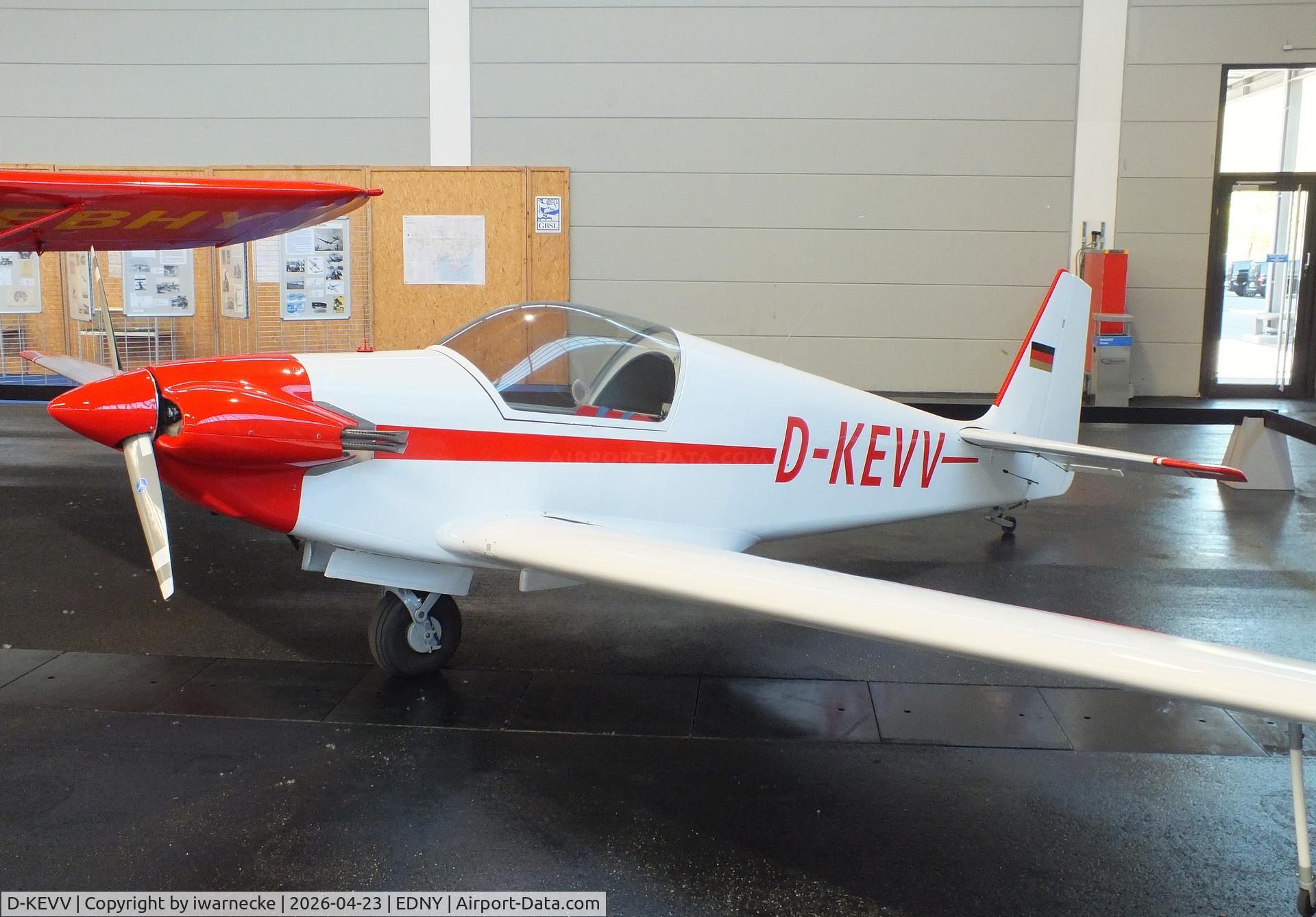 D-KEVV, 1967 Sportavia-Putzer Fournier RF-4D, c/n 4019, Fournier (Sportavia-Pützer) R.F.4D at the AERO 2026, Friedrichshafen
