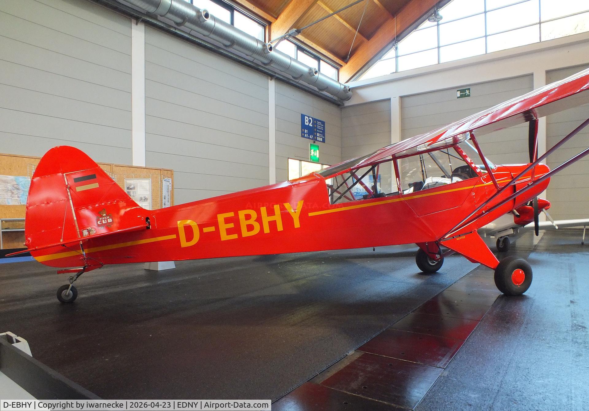 D-EBHY, 1952 Piper L-18C Super Cub (PA-18-95), c/n 18-2099, Piper L-18C Super Cub (PA-18-95) at the AERO 2026, Friedrichshafen