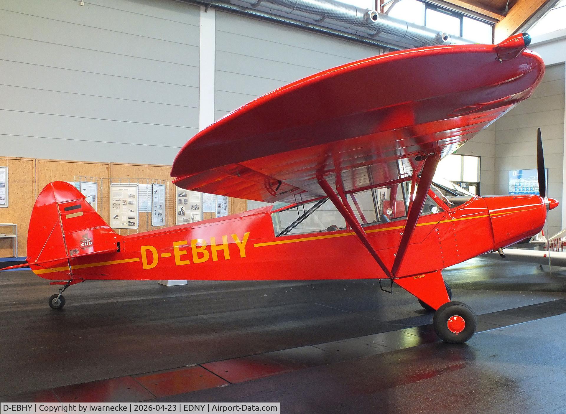 D-EBHY, 1952 Piper L-18C Super Cub (PA-18-95), c/n 18-2099, Piper L-18C Super Cub (PA-18-95) at the AERO 2026, Friedrichshafen