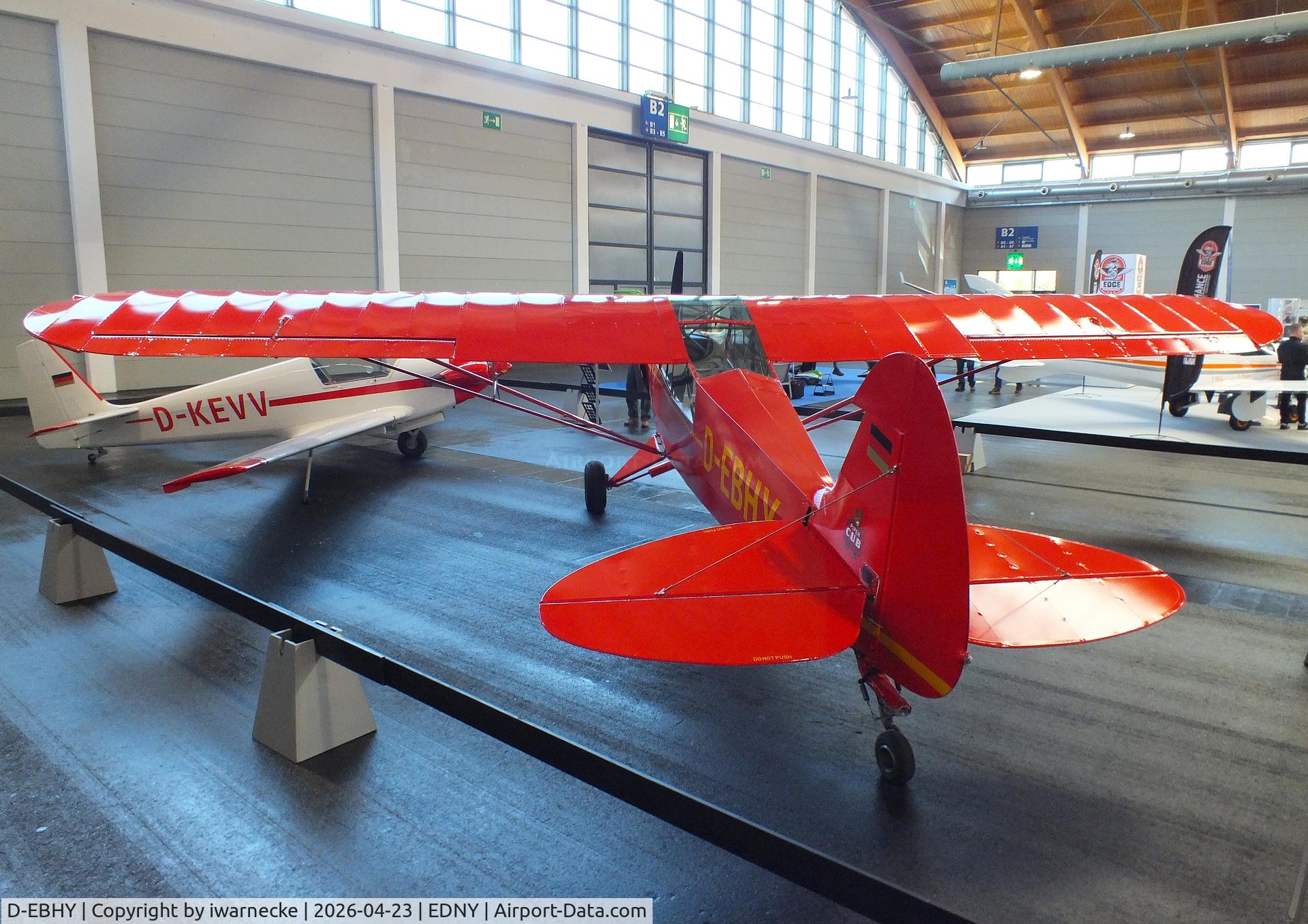 D-EBHY, 1952 Piper L-18C Super Cub (PA-18-95), c/n 18-2099, Piper L-18C Super Cub (PA-18-95) at the AERO 2026, Friedrichshafen