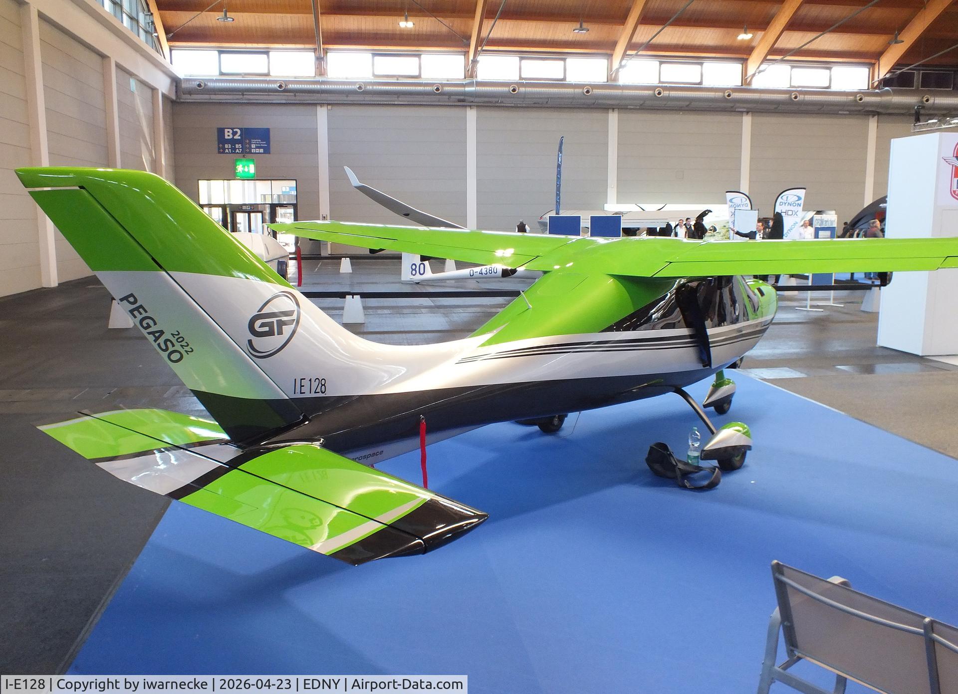I-E128, Promecc Pegaso, c/n 005, Promecc Pegaso at the AERO 2026, Friedrichshafen