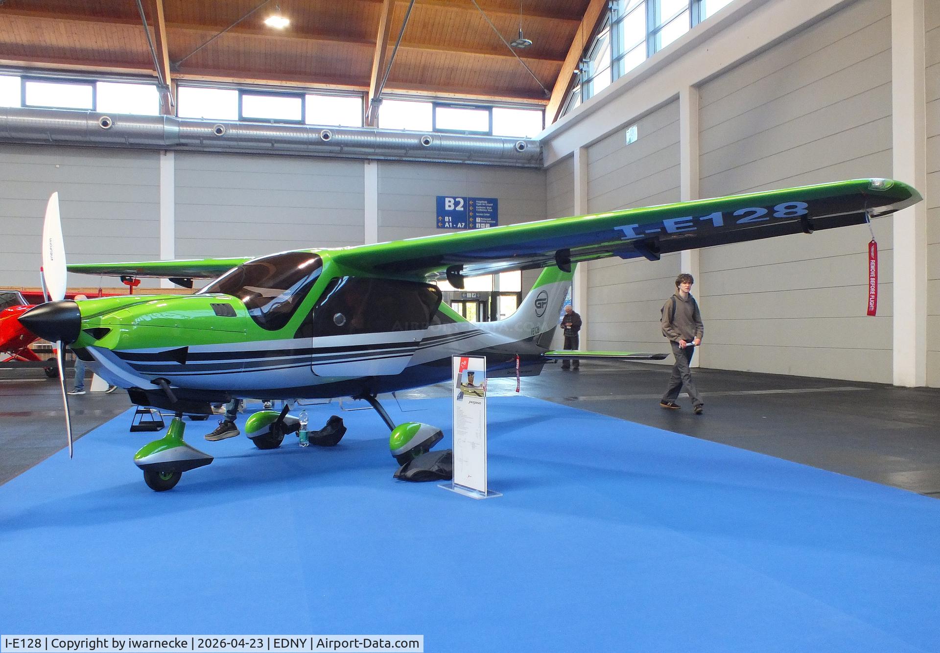 I-E128, Promecc Pegaso, c/n 005, Promecc Pegaso at the AERO 2026, Friedrichshafen