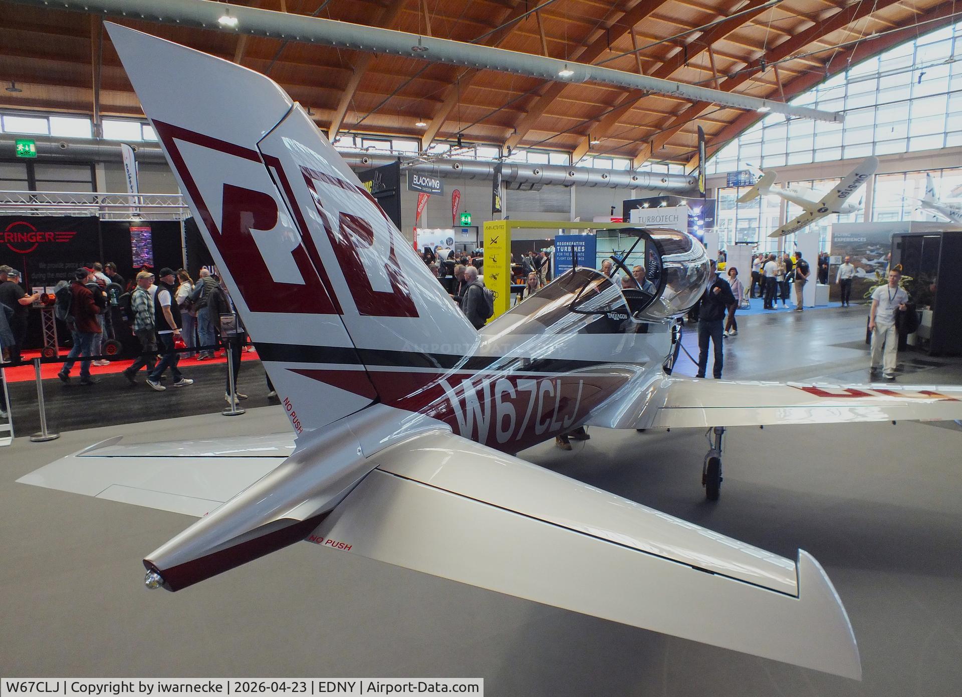 W67CLJ, Pelegrin Tarragon Turbine, c/n 01, Pelegrin Tarragon Turbine prototype at the AERO 2026, Friedrichshafen