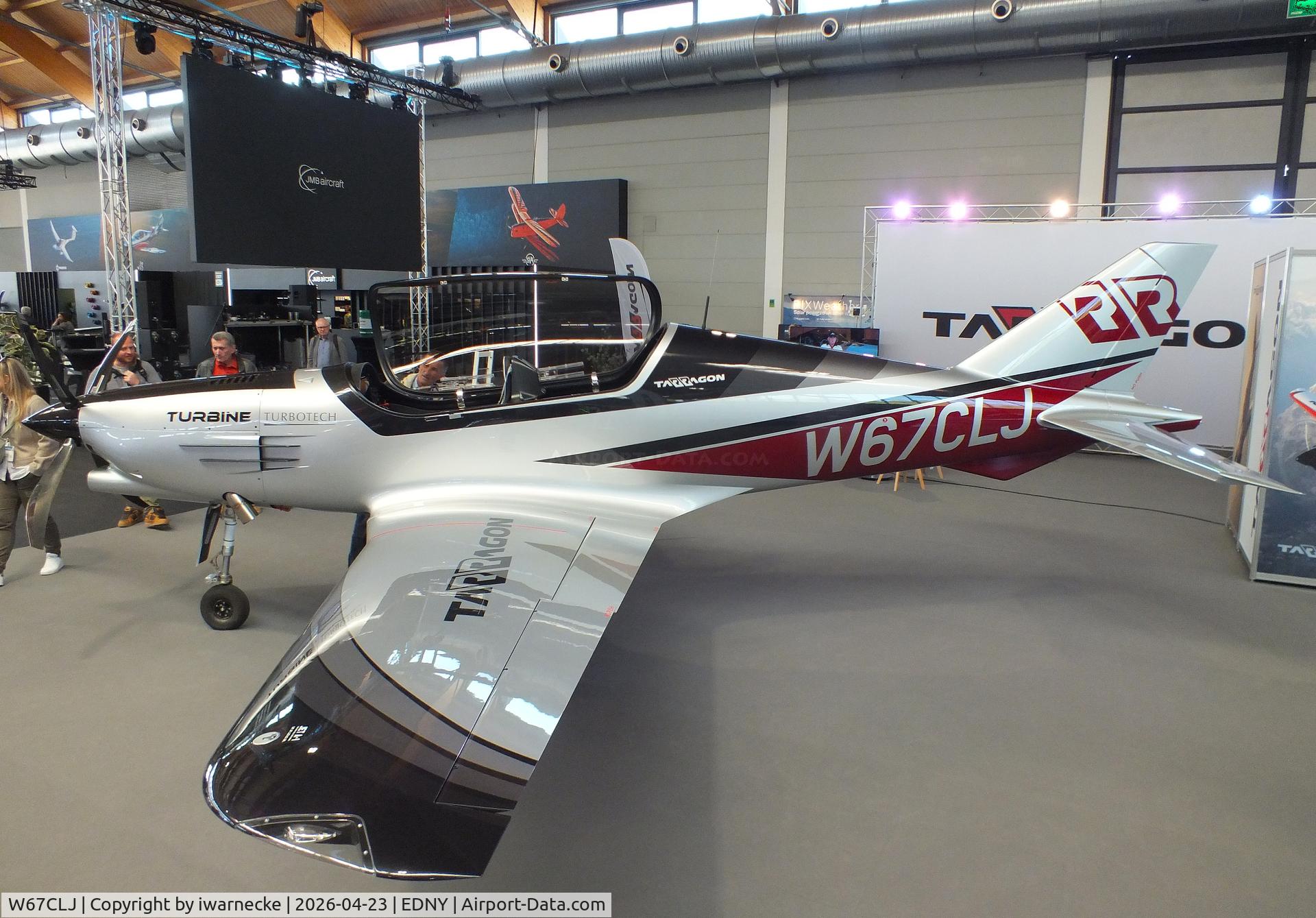 W67CLJ, Pelegrin Tarragon Turbine, c/n 01, Pelegrin Tarragon Turbine prototype at the AERO 2026, Friedrichshafen