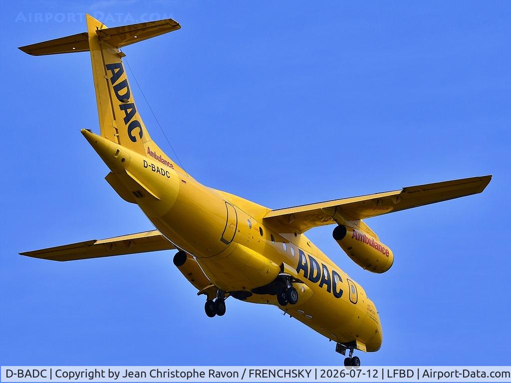 D-BADC, 2003 Dornier Do328JET, c/n 3216, Nuremberg (NUE)	Bordeaux (BOD)	(ADN75C)	