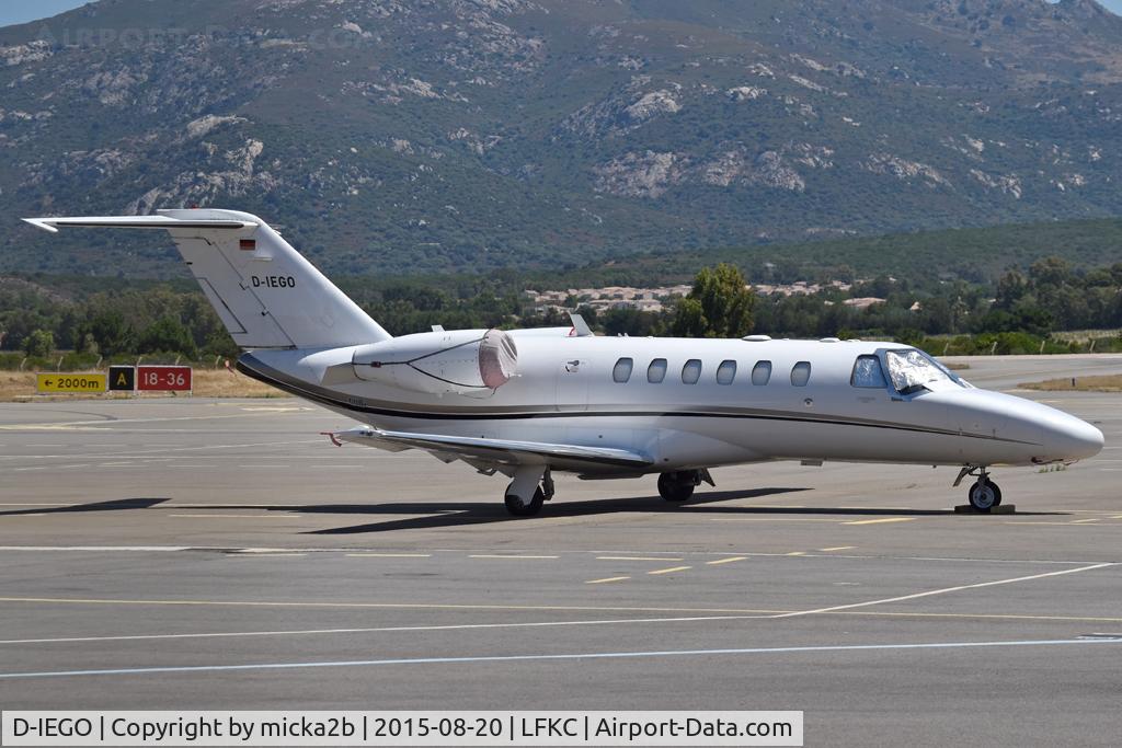 D-IEGO, 2006 Cessna 525A CitationJet CJ2, c/n 525A-0313, Parked