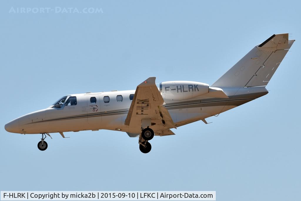 F-HLRK, 2024 Cessna 525 CitationJet M2, c/n 525-1179, Landing