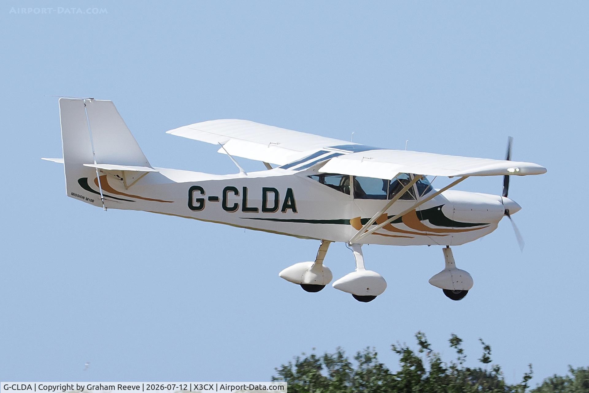 G-CLDA, 2019 Lambert Mission M108, c/n LAA 370-15578, Landing at Northrepps.