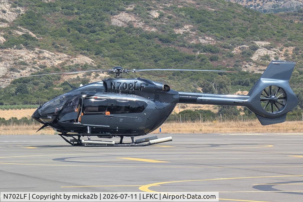 N702LF, 2018 Airbus Helicopters H145, c/n 20210, Parked