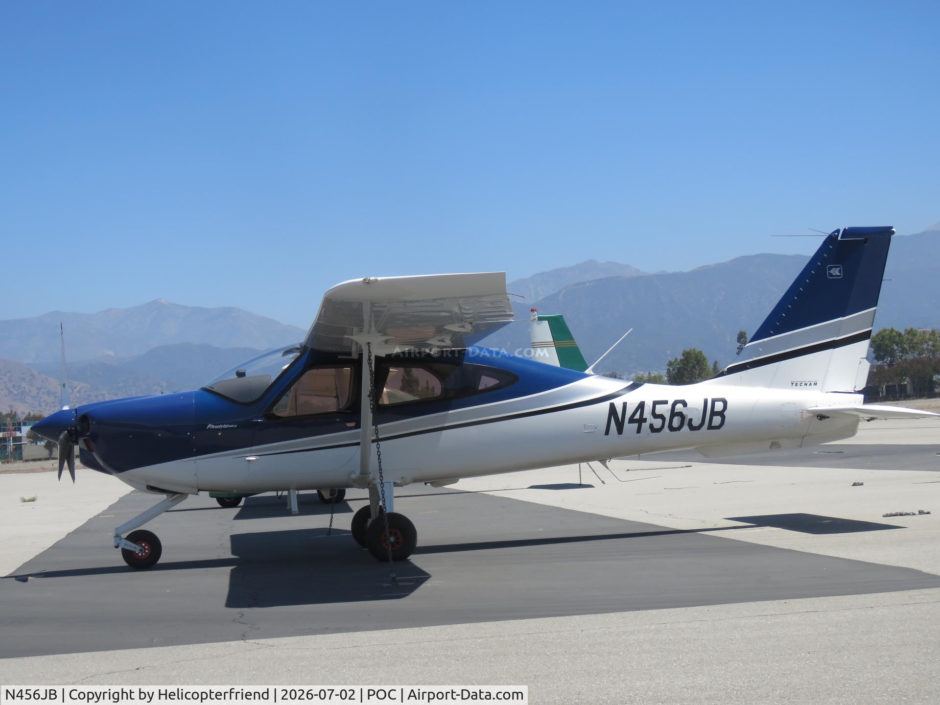 N456JB, 2018 Technam P2010, c/n 065/US, Parked in transit parking
