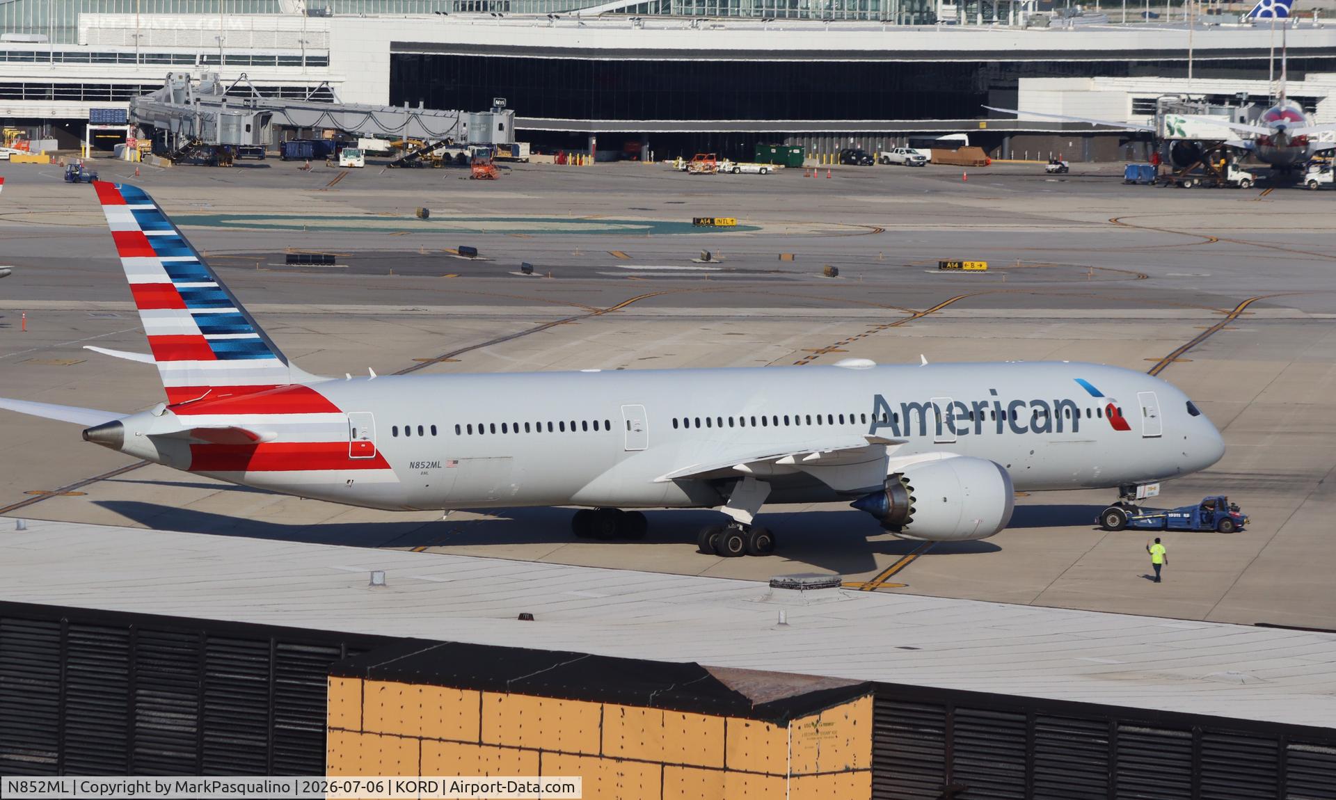N852ML, 2025 Boeing 787-9 Dreamliner Dreamliner, c/n 66021 l/n 1261, Boeing 787-9 Dreamliner