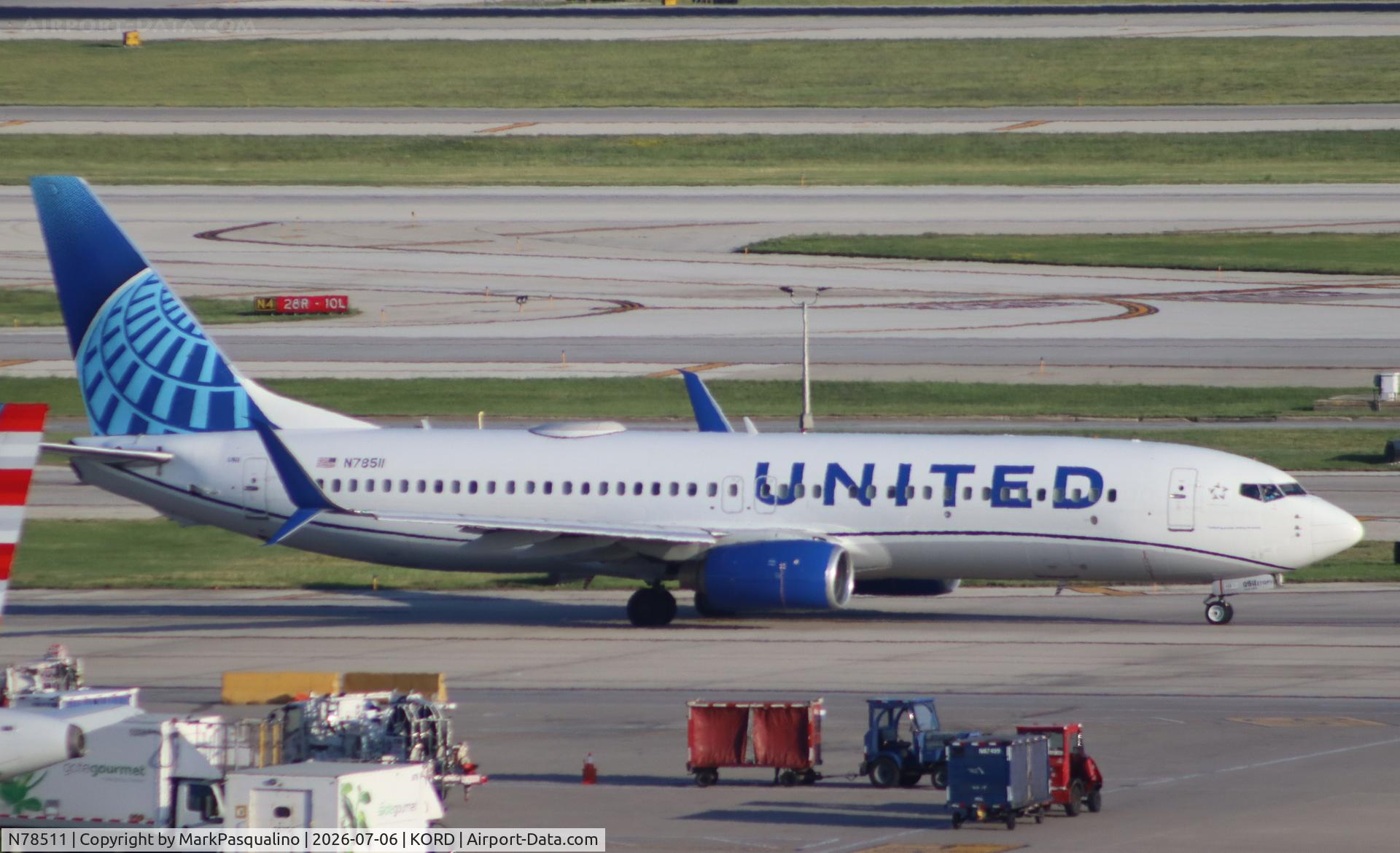 N78511, 2008 Boeing 737-824, c/n 33459, Boeing 737-824