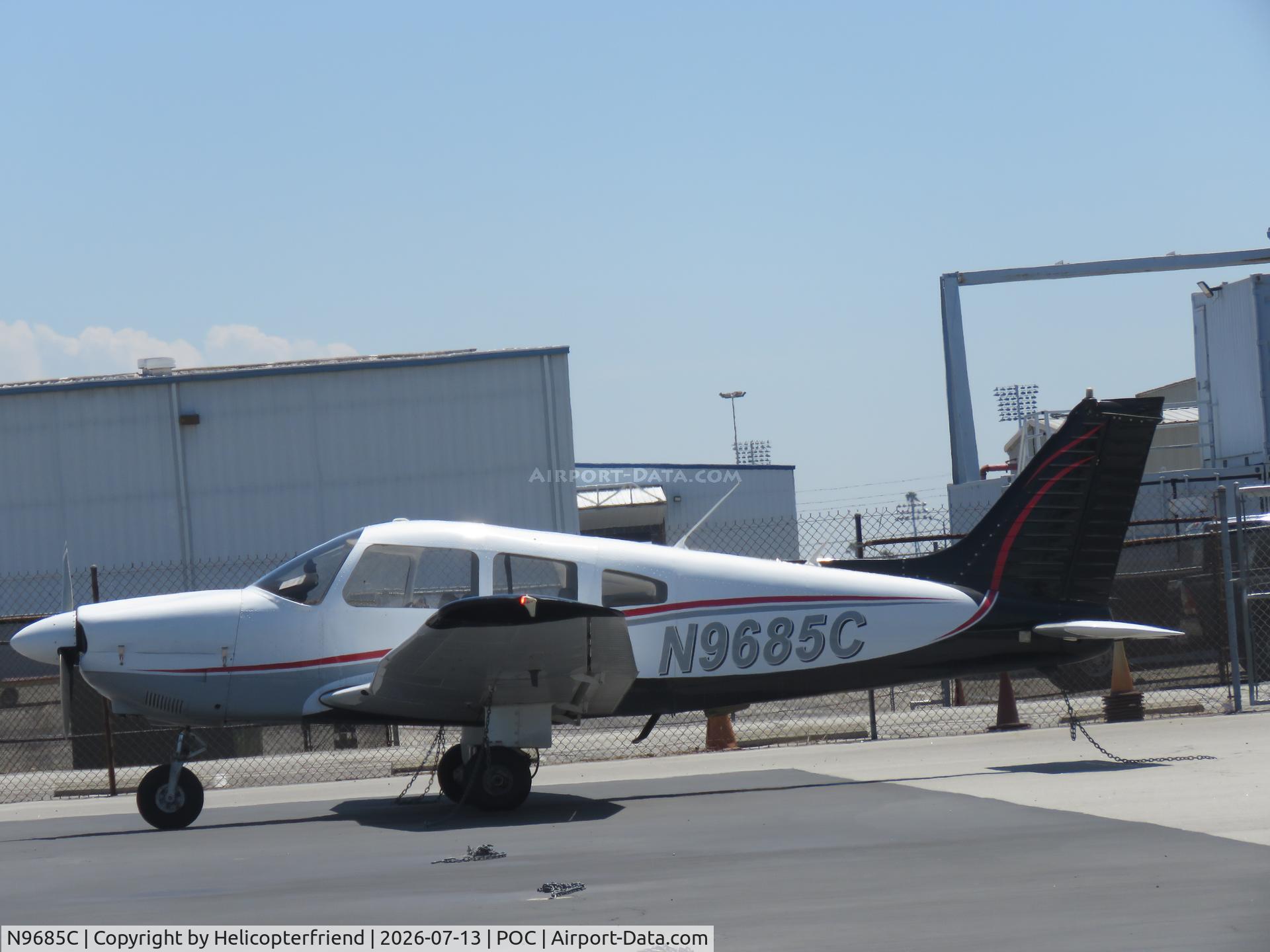 N9685C, 1978 Piper PA-28-181, c/n 28-7890436, New paint scheme