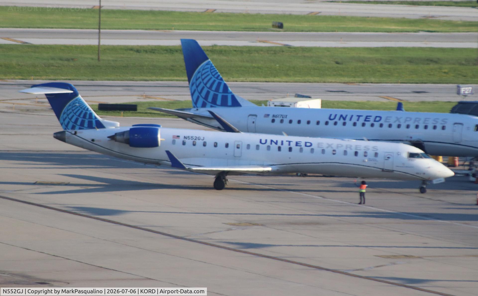 N552GJ, 2009 Bombardier CRJ-702 (CL-600-2C10), c/n 10287, cl-600-2c10