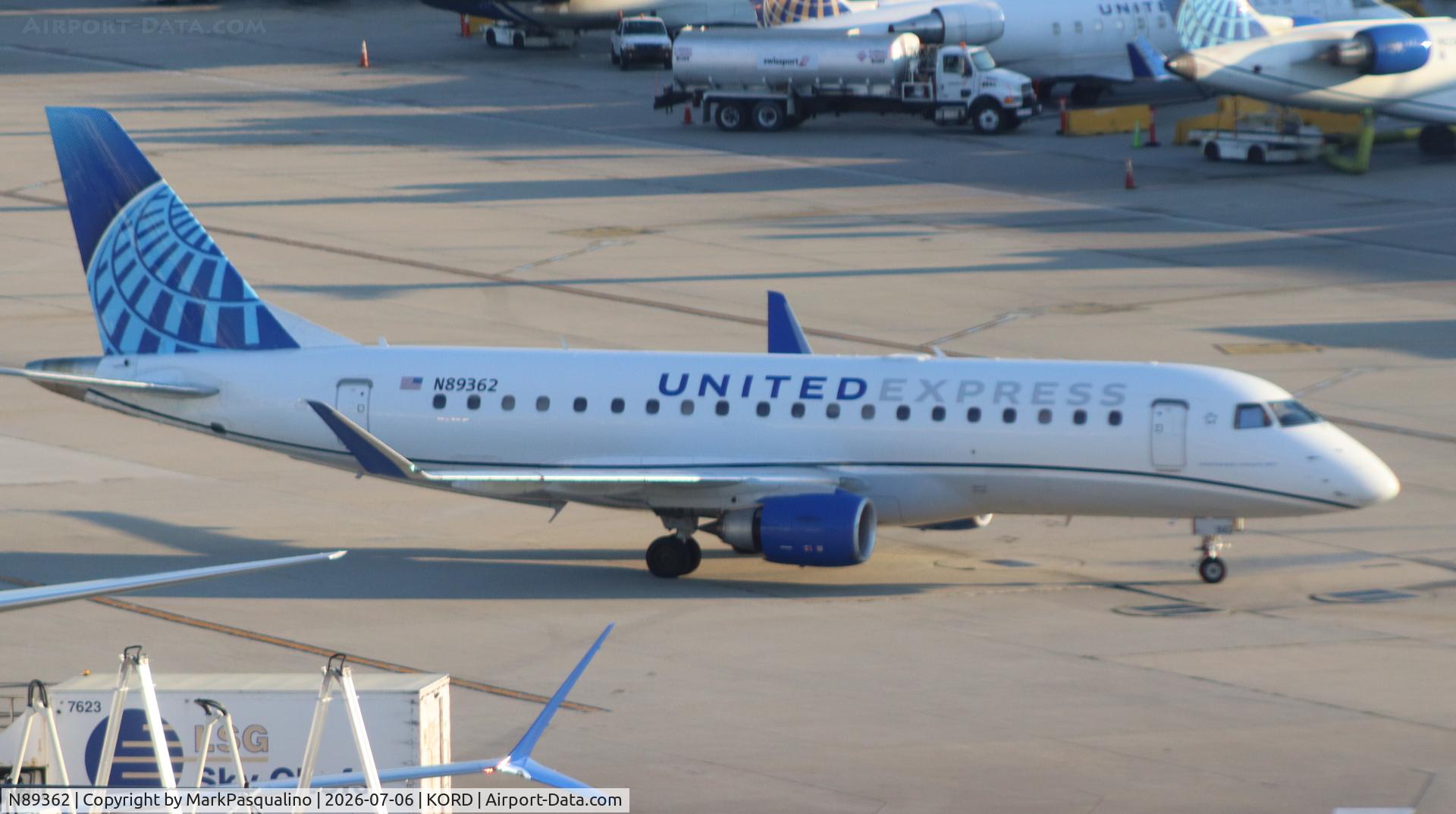 N89362, 2020 Embraer 175R (ERJ-170-200LR), c/n 17000856, ERJ-170-200LR