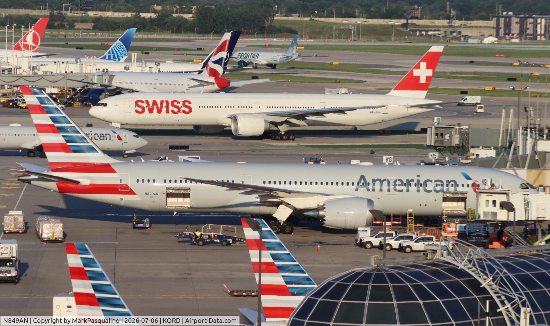 N849AN, 2025 Boeing 787-9 Dreamliner Dreamliner, c/n 66018 l/n 1247, Boeing 787-9 Dreamliner