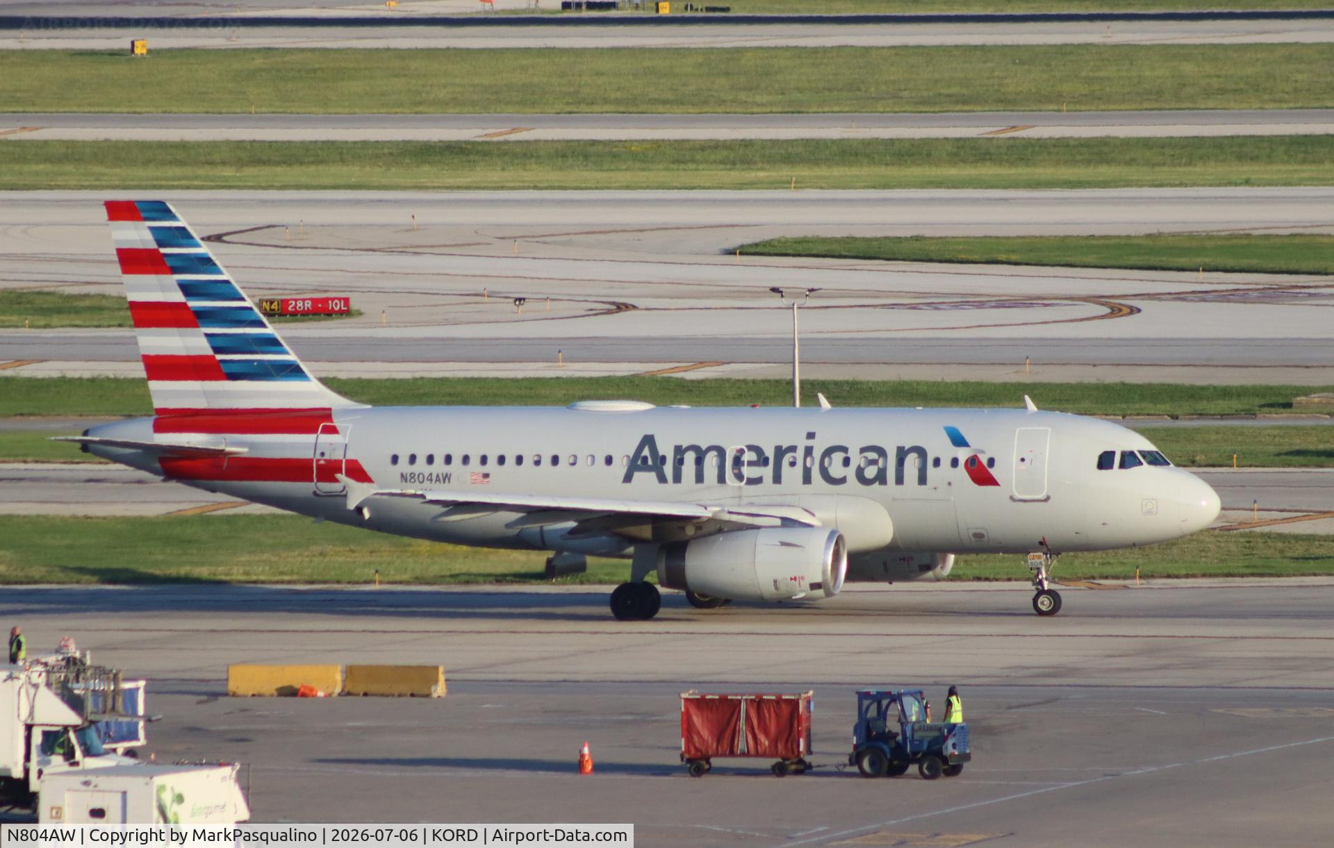 N804AW, 1999 Airbus A319-132, c/n 1043, Airbus A319-132