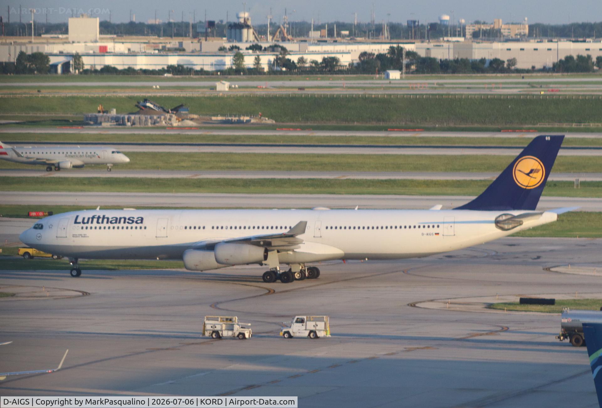 D-AIGS, 1999 Airbus A340-313, c/n 297, Airbus A340-313