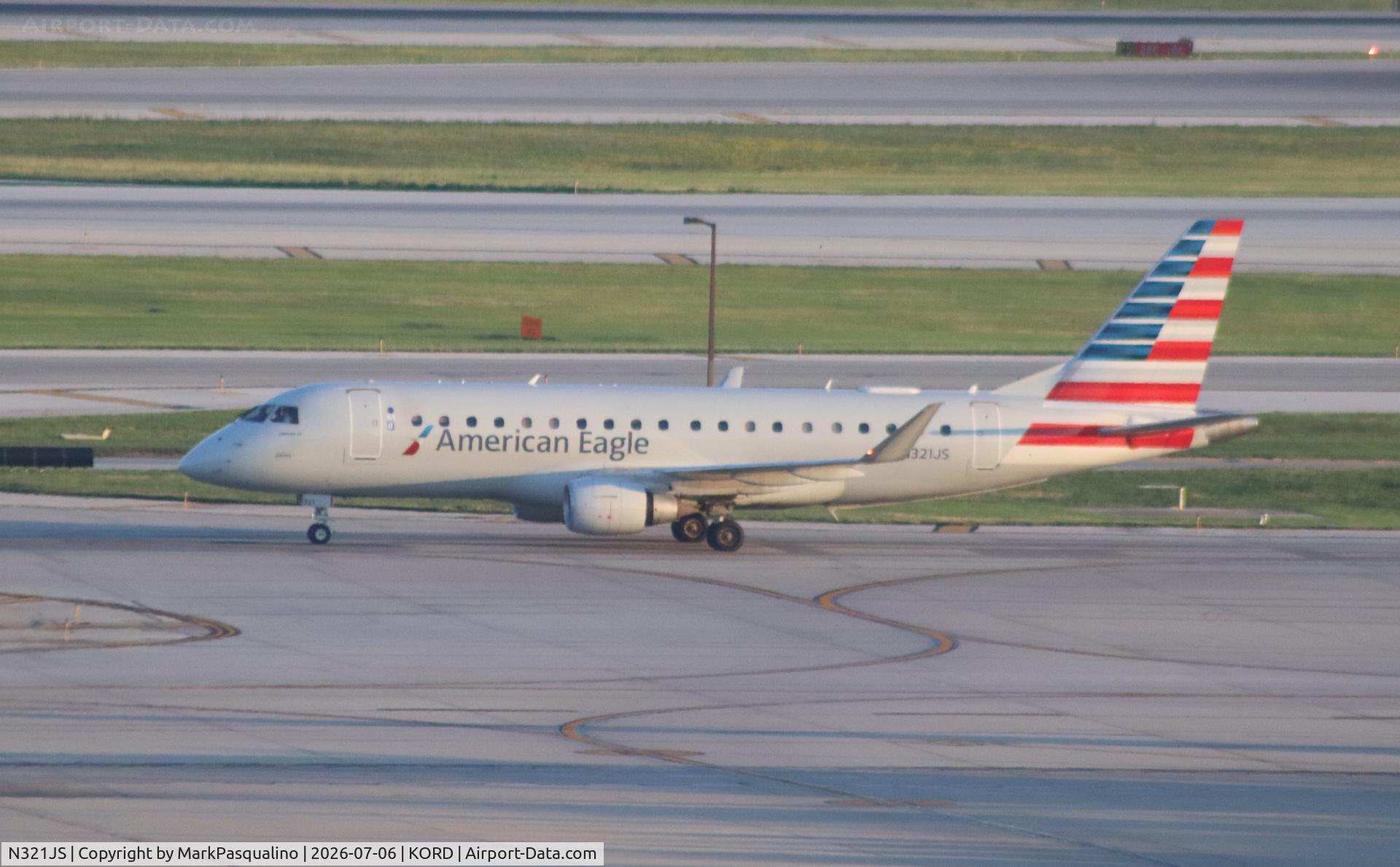 N321JS, 2014 Embraer 175LR (ERJ-170-200LR), c/n 17000444, ERJ-170-200LR