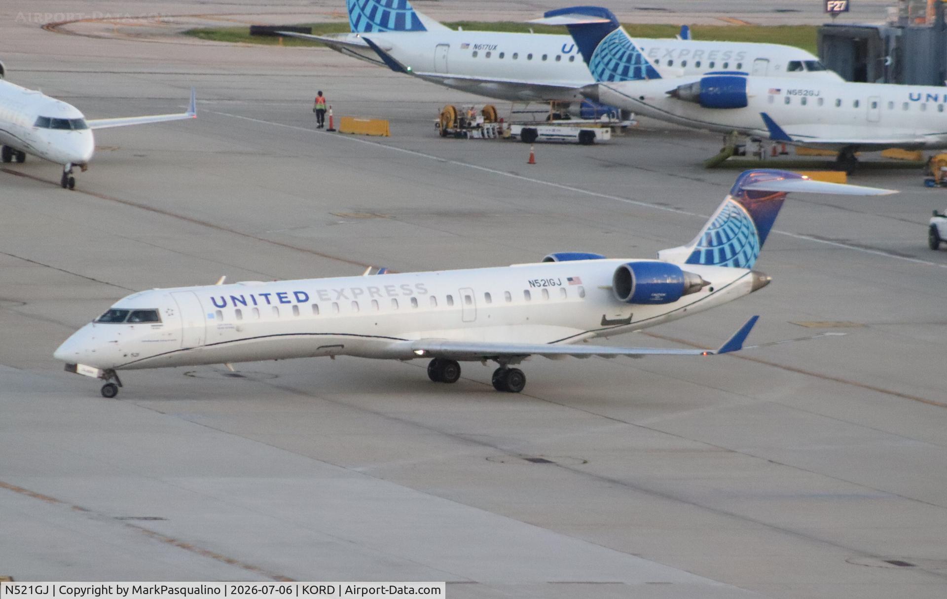 N521GJ, Bombardier CRJ-702ER NG (CL-600-2C10) Regional Jet, c/n 10282, CL-600-2C10