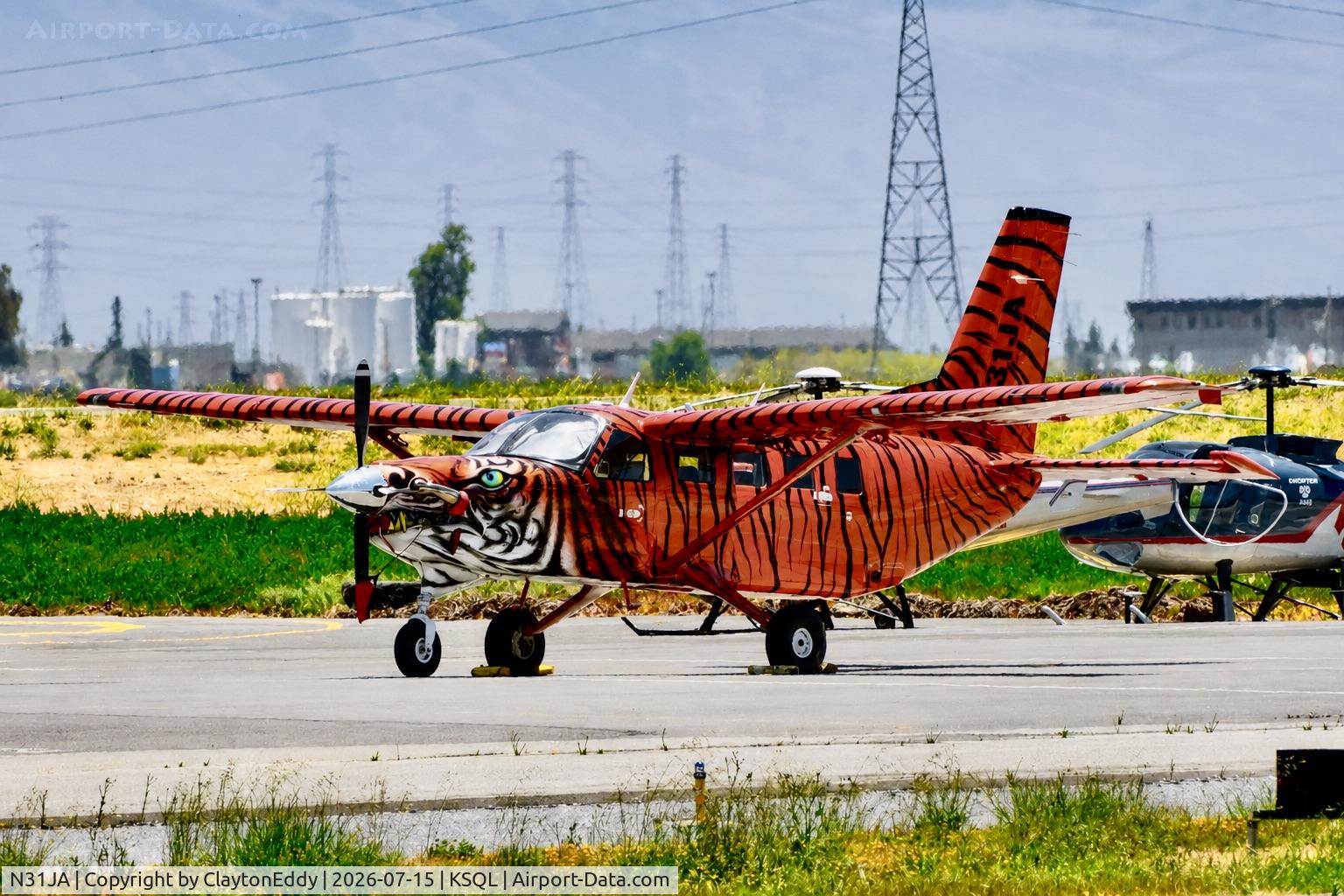 N31JA, 2010 Quest Kodiak 100, c/n 100-0042, San Carlos airport in California 2026