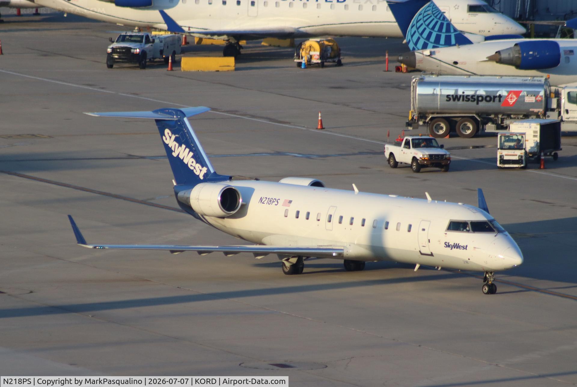 N218PS, 2003 Bombardier CRJ-200ER (CL-600-2B19), c/n 7885, CL-600-2B19