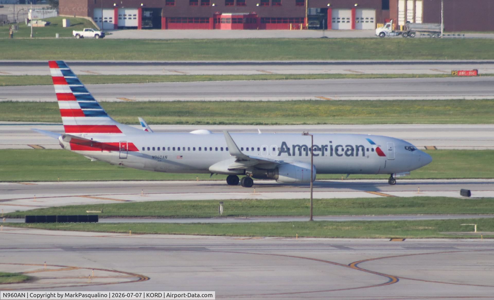 N960AN, 2001 Boeing 737-823, c/n 29542, Boeing 737-823