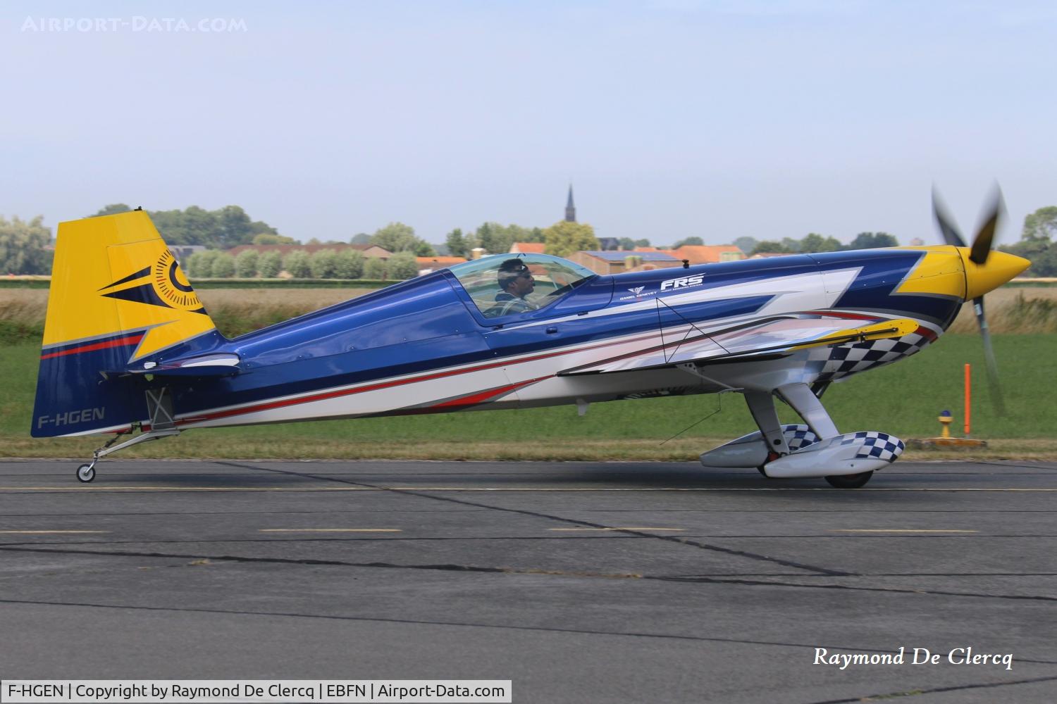 F-HGEN, Extra EA-330SC, c/n SC086, At BOACK Koksijde on 4-7-2026.