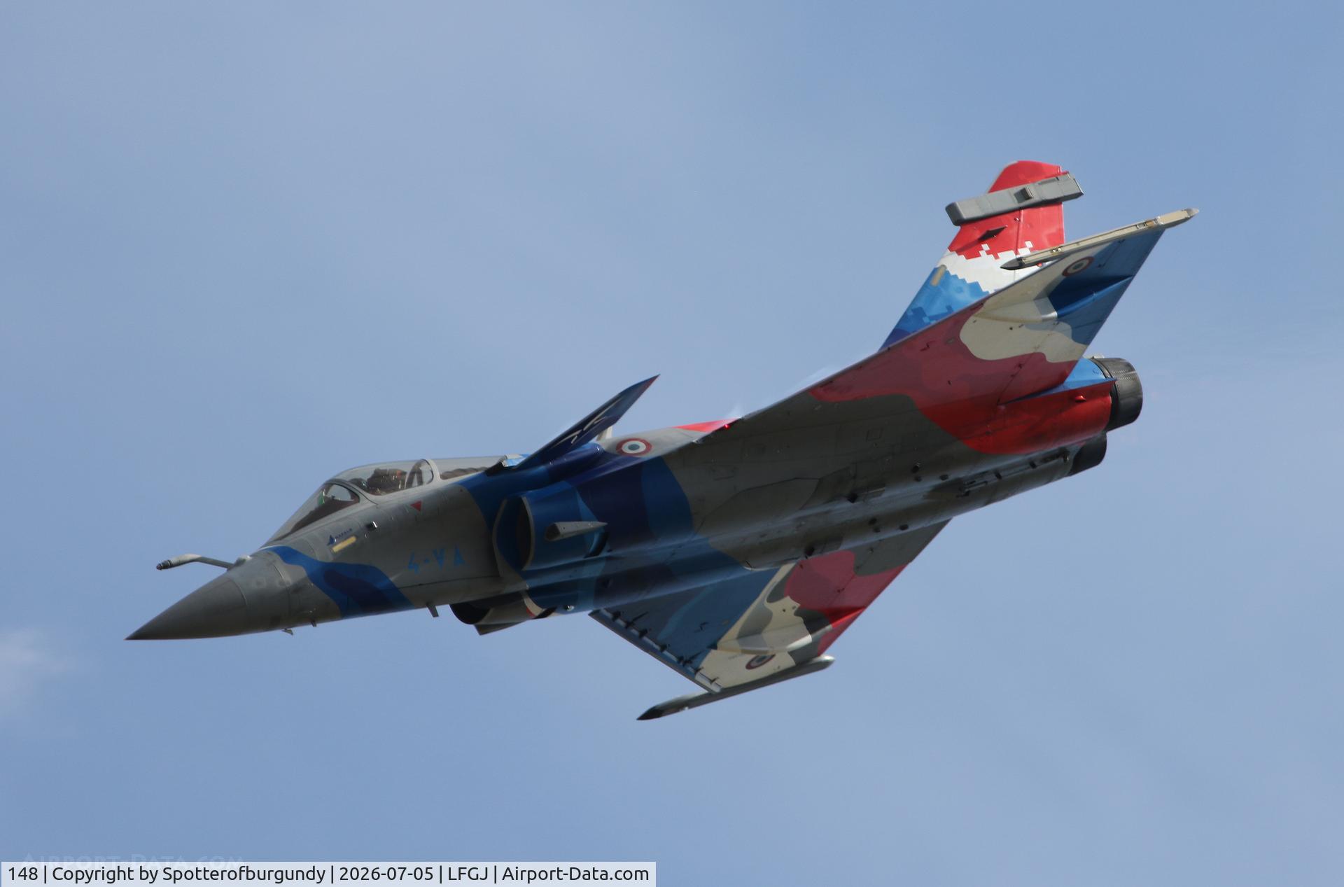 148, 2016 Dassault Rafale C, c/n 148, 148 is the 2026 Rafale solo display