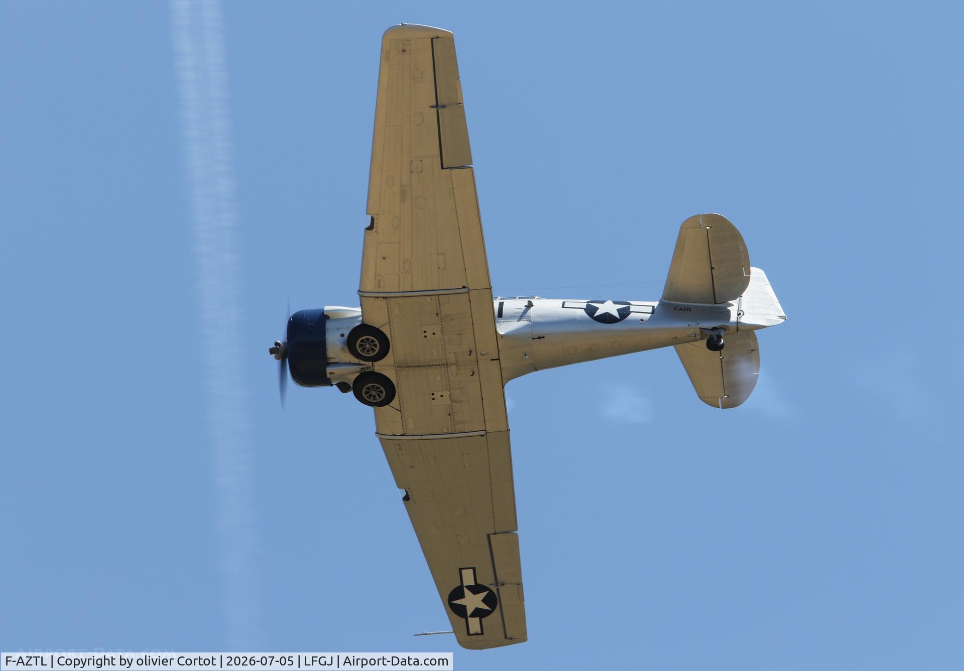 F-AZTL, 1942 North American T-6G Texan, c/n 182-789, 2026 dole airshow