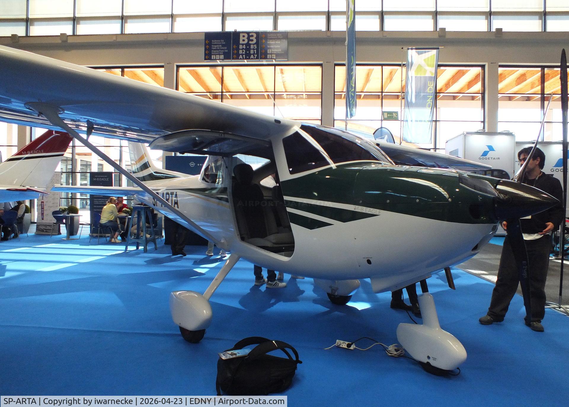 SP-ARTA, Orlican M-8 Eagle, c/n 027, Orlican M-8 Eagle at the AERO 2026, Friedrichshafen