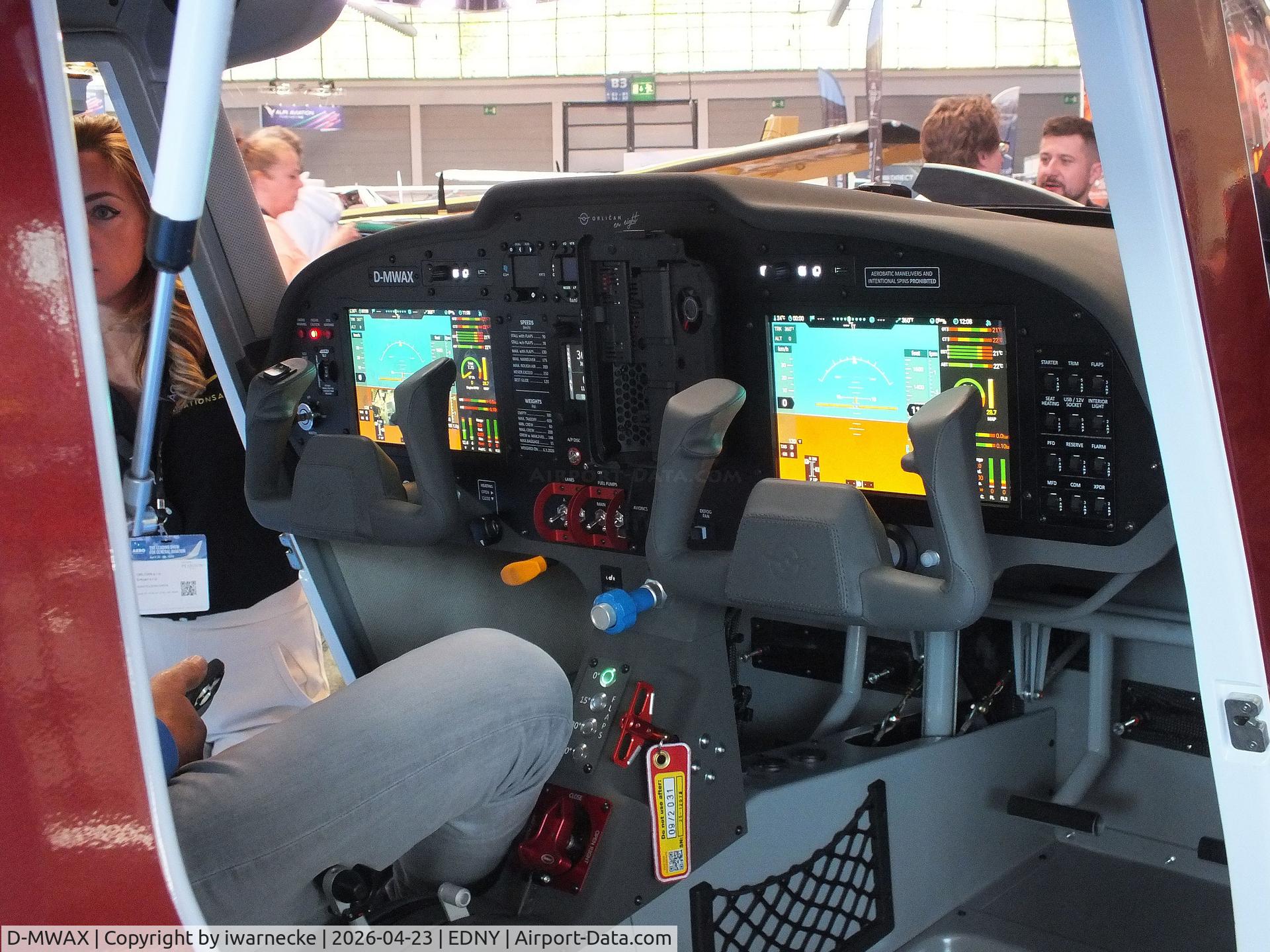 D-MWAX, 2026 Orlican M-8 Eagle, c/n not found_D-MWAX, Orlican M-8 Eagle at the AERO 2026, Friedrichshafen #c