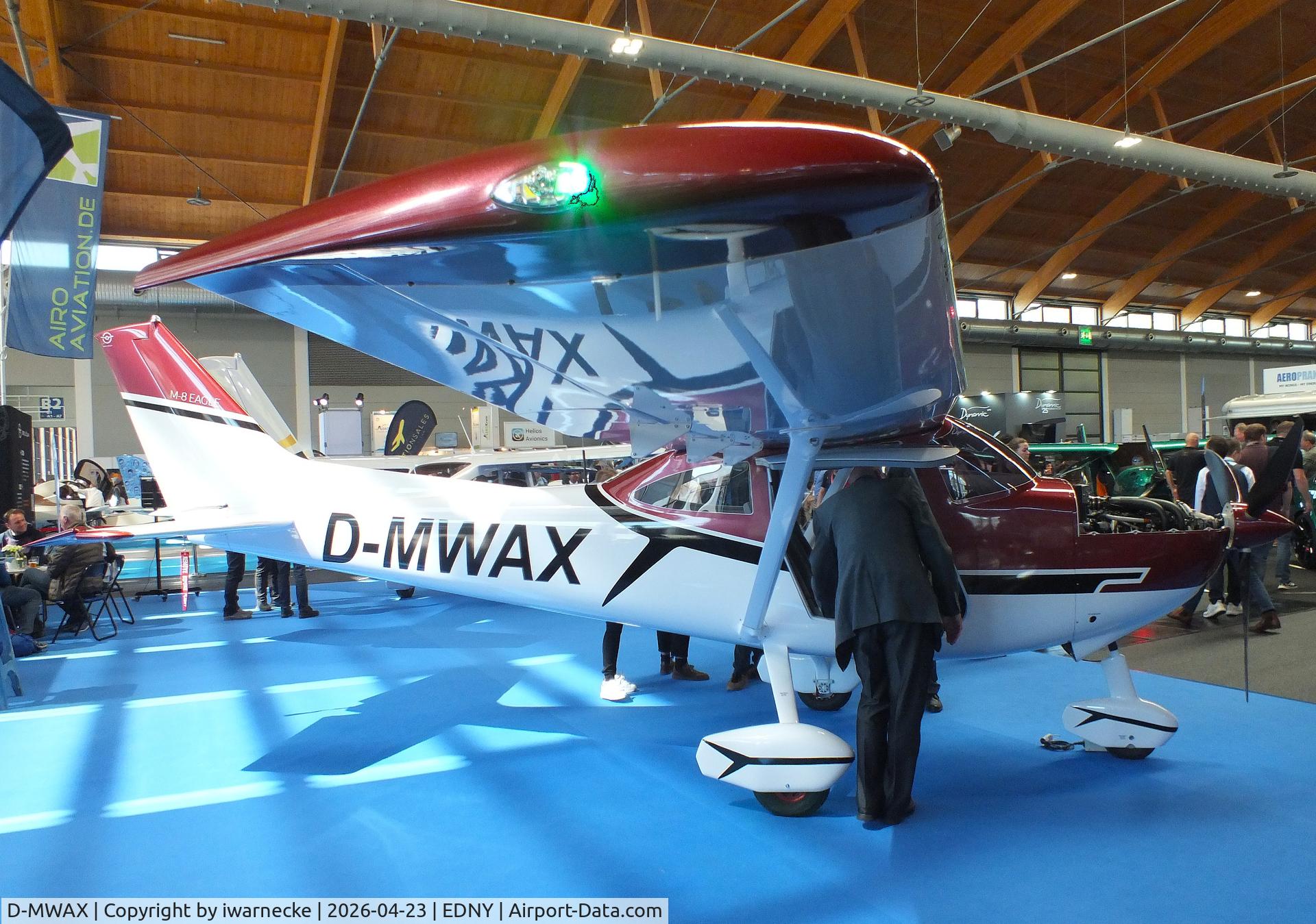 D-MWAX, 2026 Orlican M-8 Eagle, c/n not found_D-MWAX, Orlican M-8 Eagle at the AERO 2026, Friedrichshafen